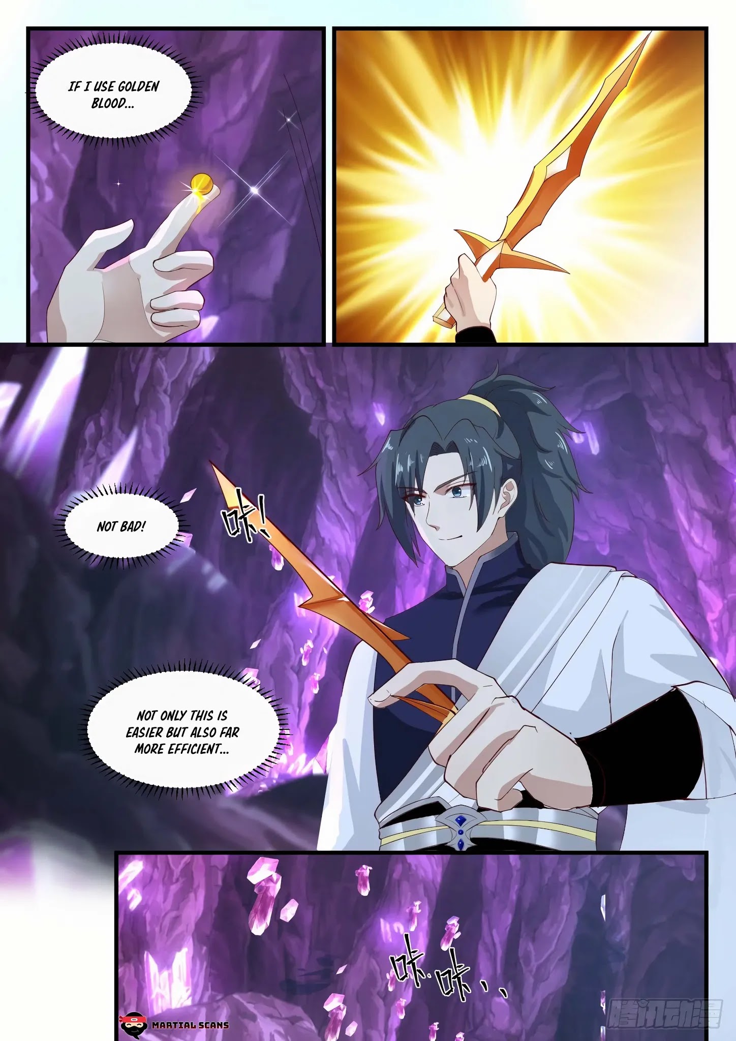 Martial Peak - Chapter 1101: Nine Branch Jade Crystal Tree