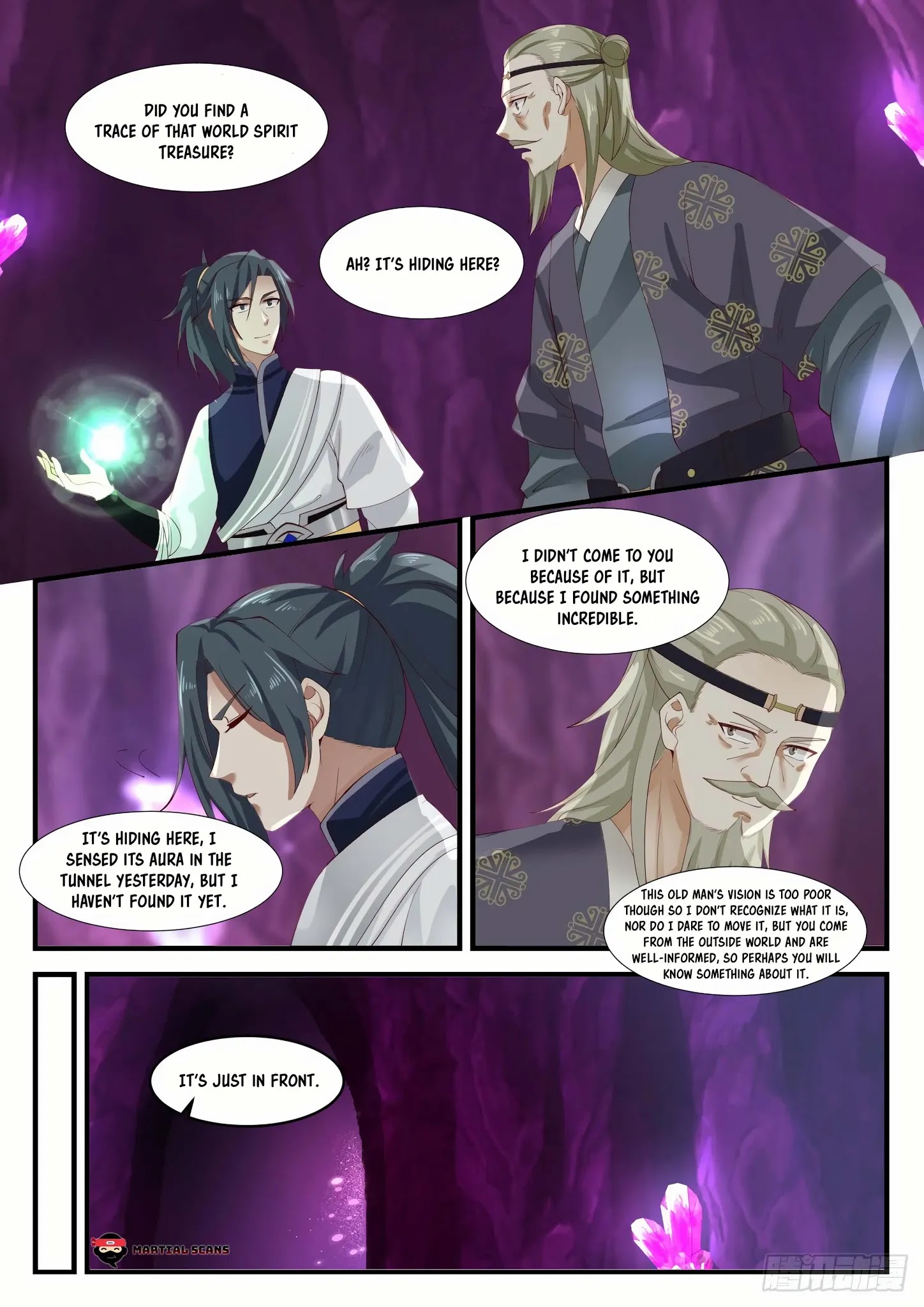 Martial Peak - Chapter 1101: Nine Branch Jade Crystal Tree