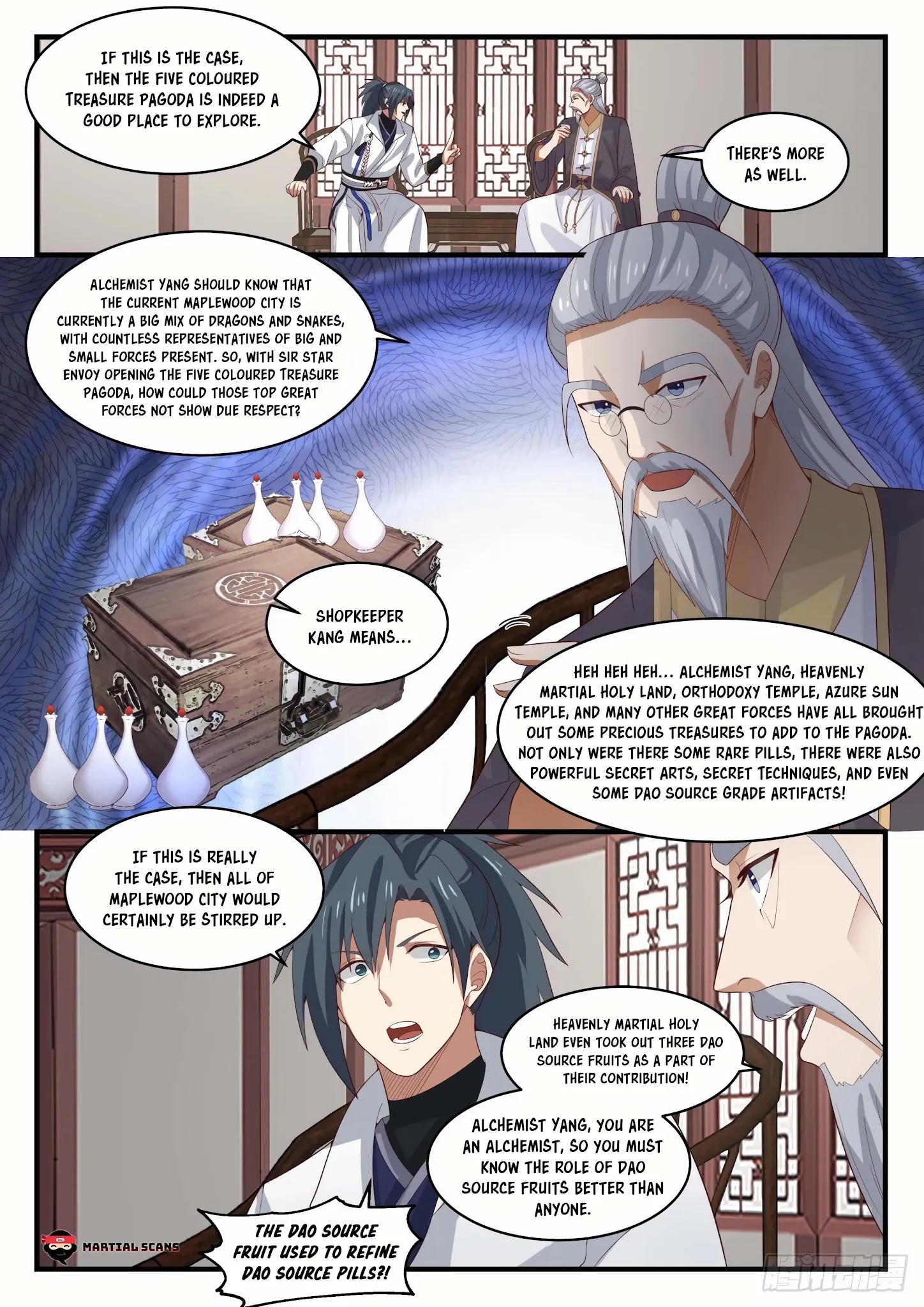 Martial Peak - Chapter 1598: Five Coloured Treasure Pagoda