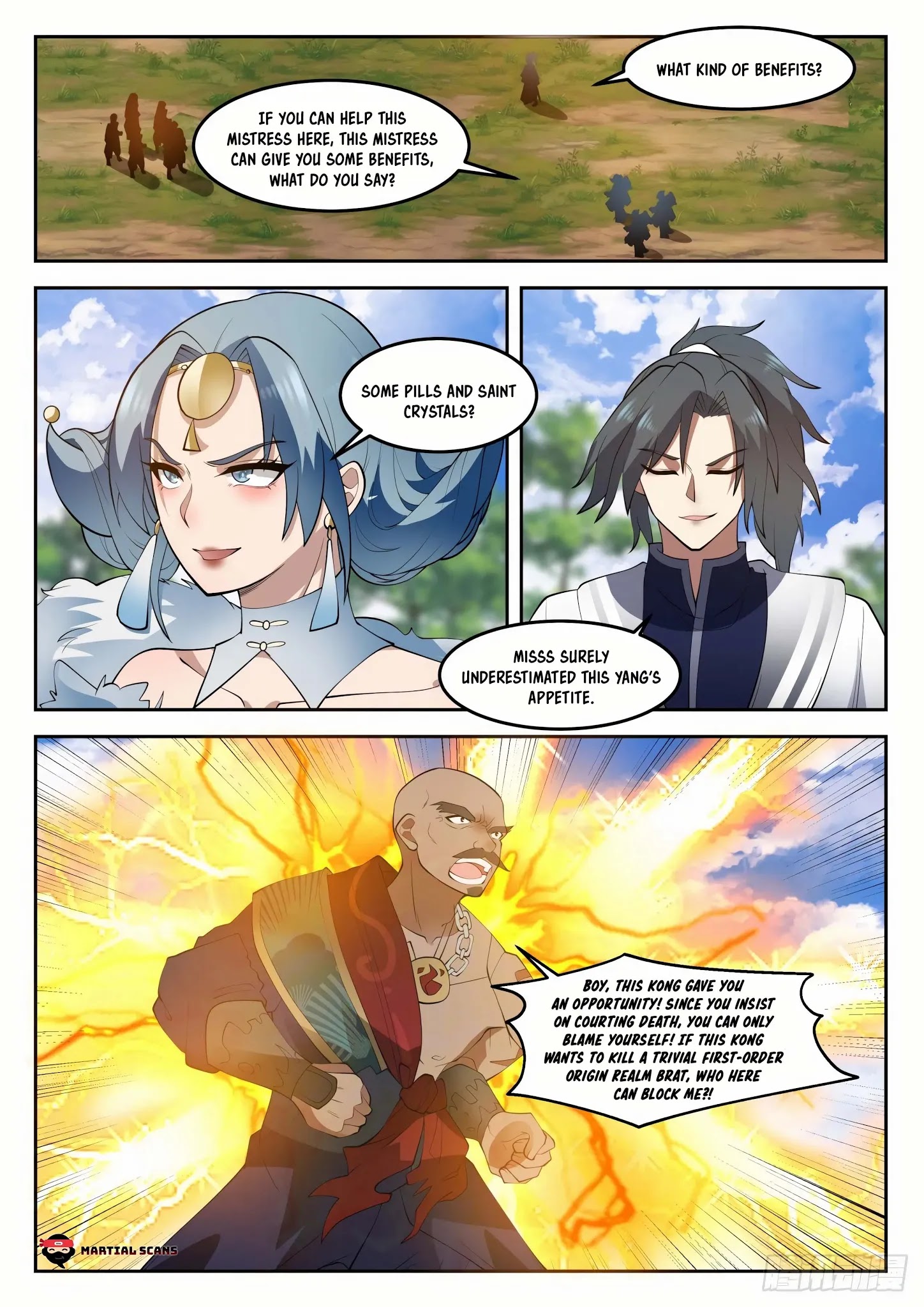 Martial Peak - Chapter 1312: Are You Going To Fight Or Not