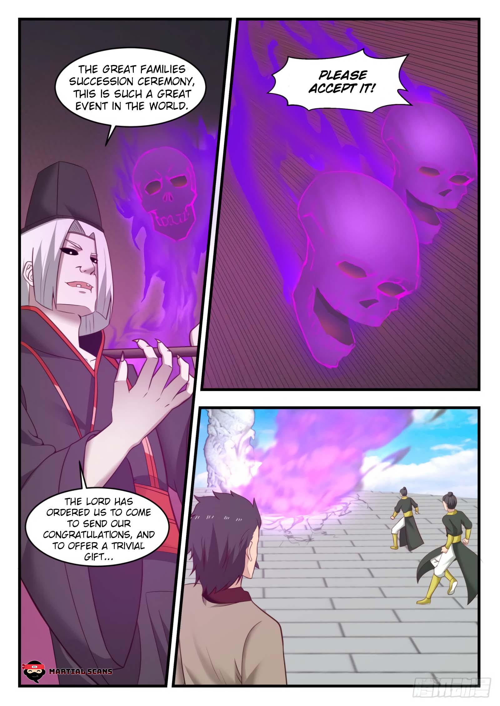 Martial Peak - Chapter 556: Just To Talk!