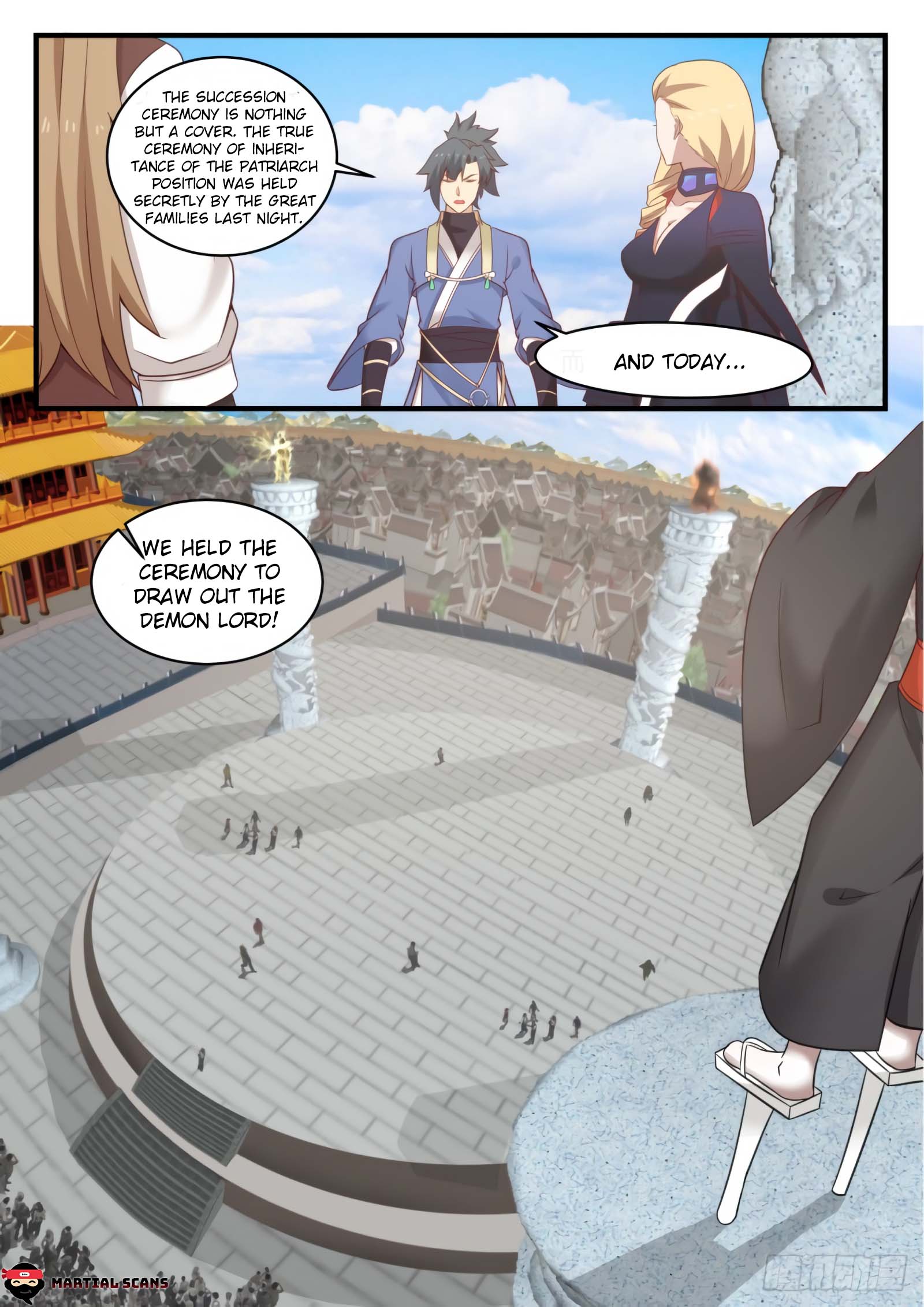 Martial Peak - Chapter 556: Just To Talk!