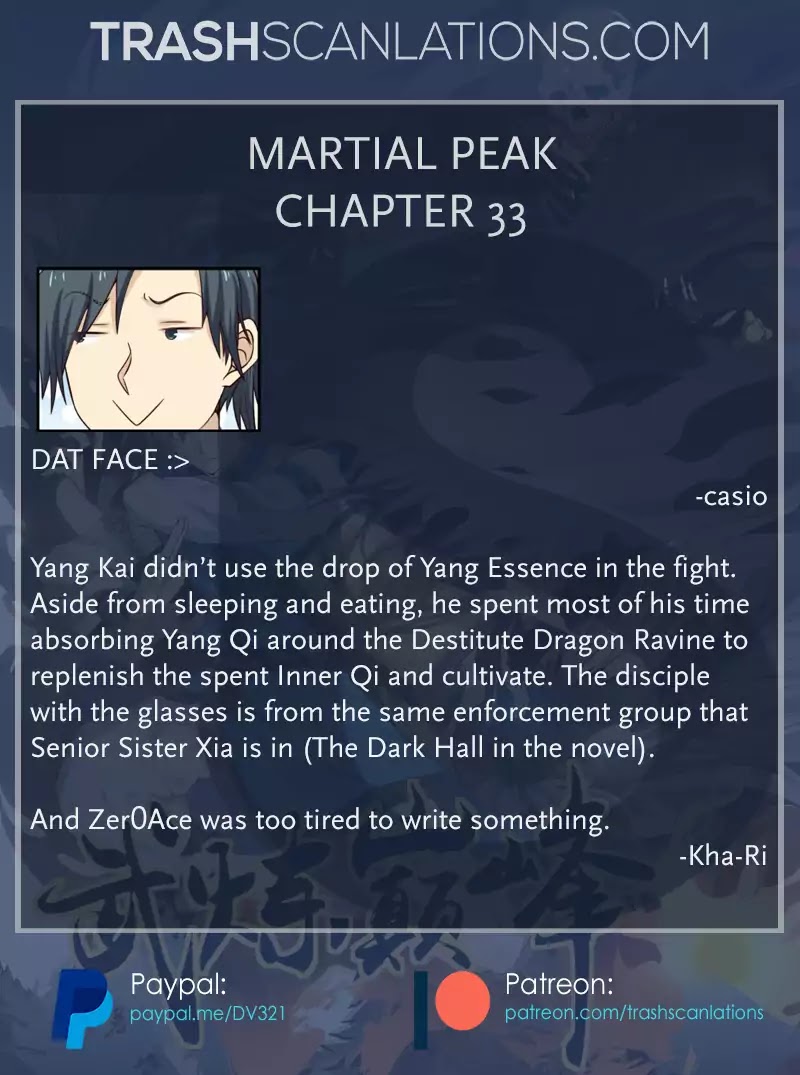 Martial Peak - Chapter 33