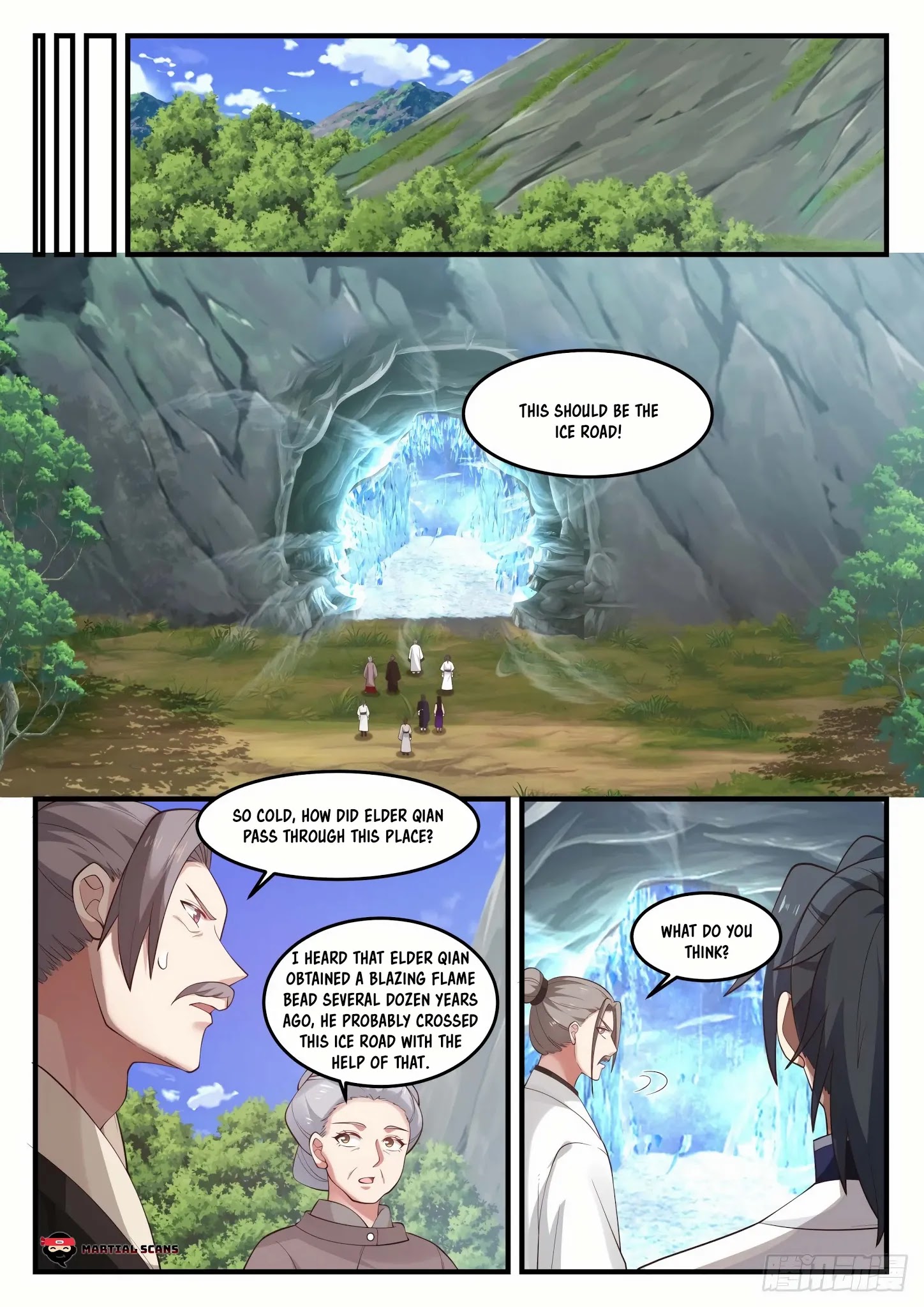 Martial Peak - Chapter 1246: Ice Road