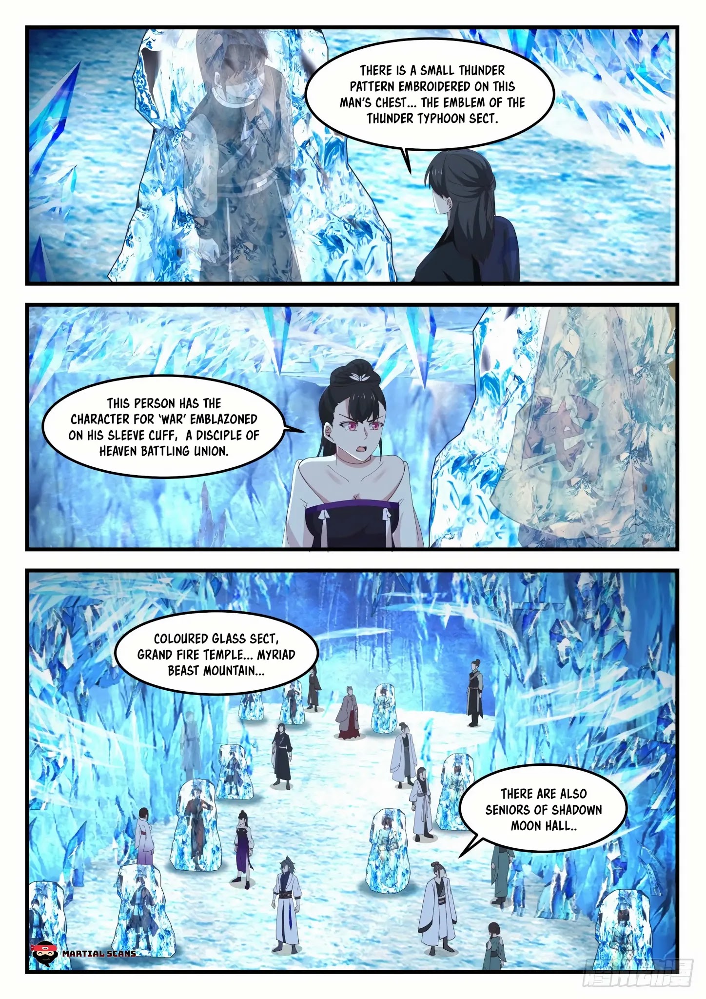 Martial Peak - Chapter 1246: Ice Road