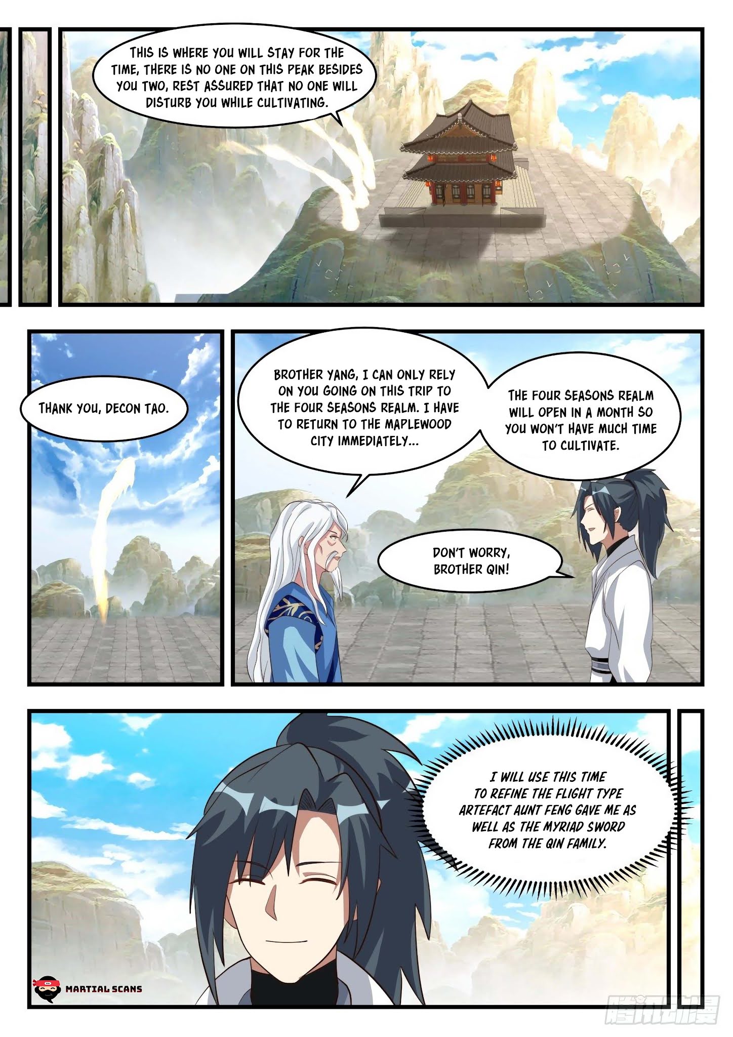 Martial Peak - Chapter 1715: Azure Sun Temple Executives