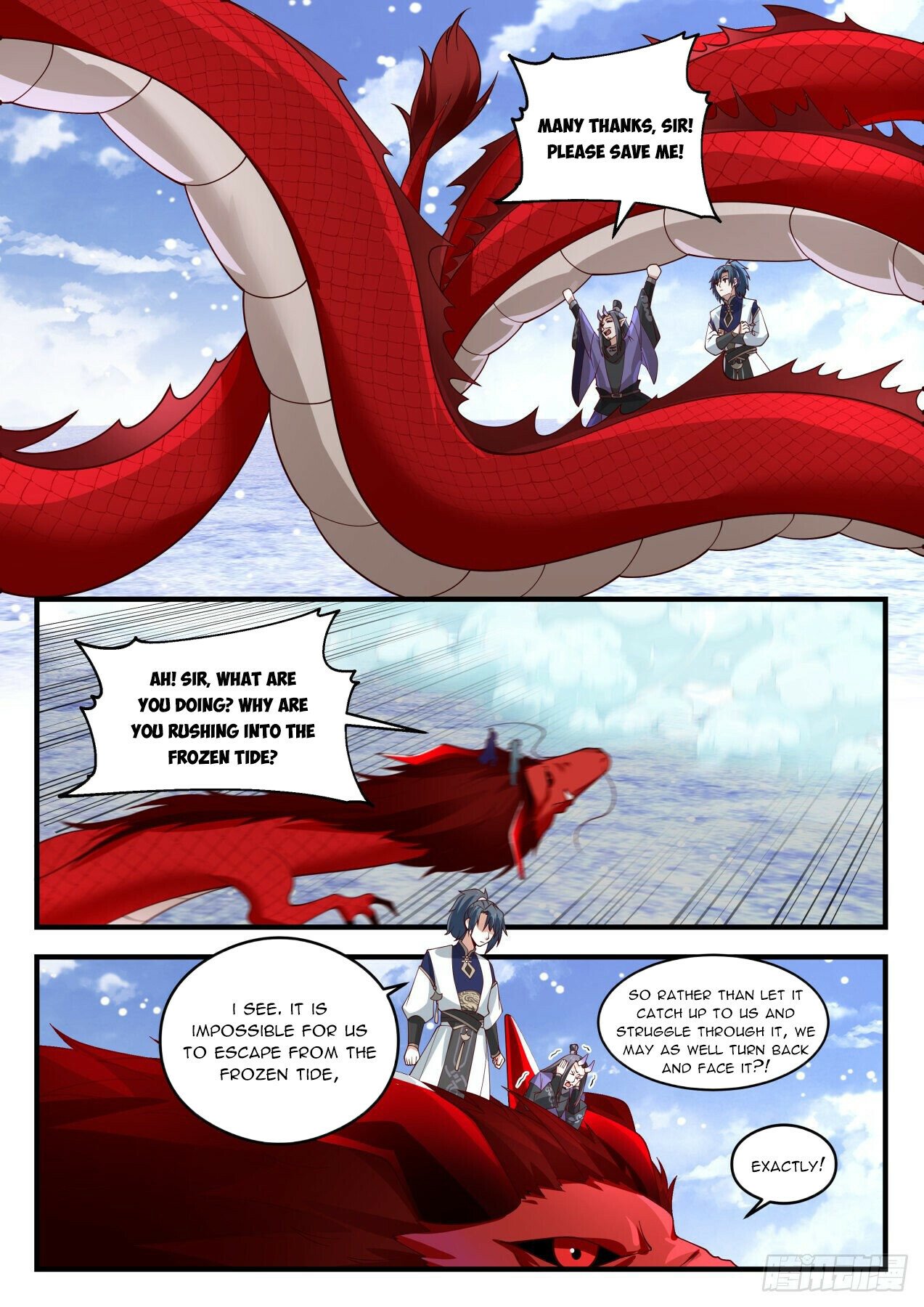 Martial Peak - Chapter 2084: Frozen Tide