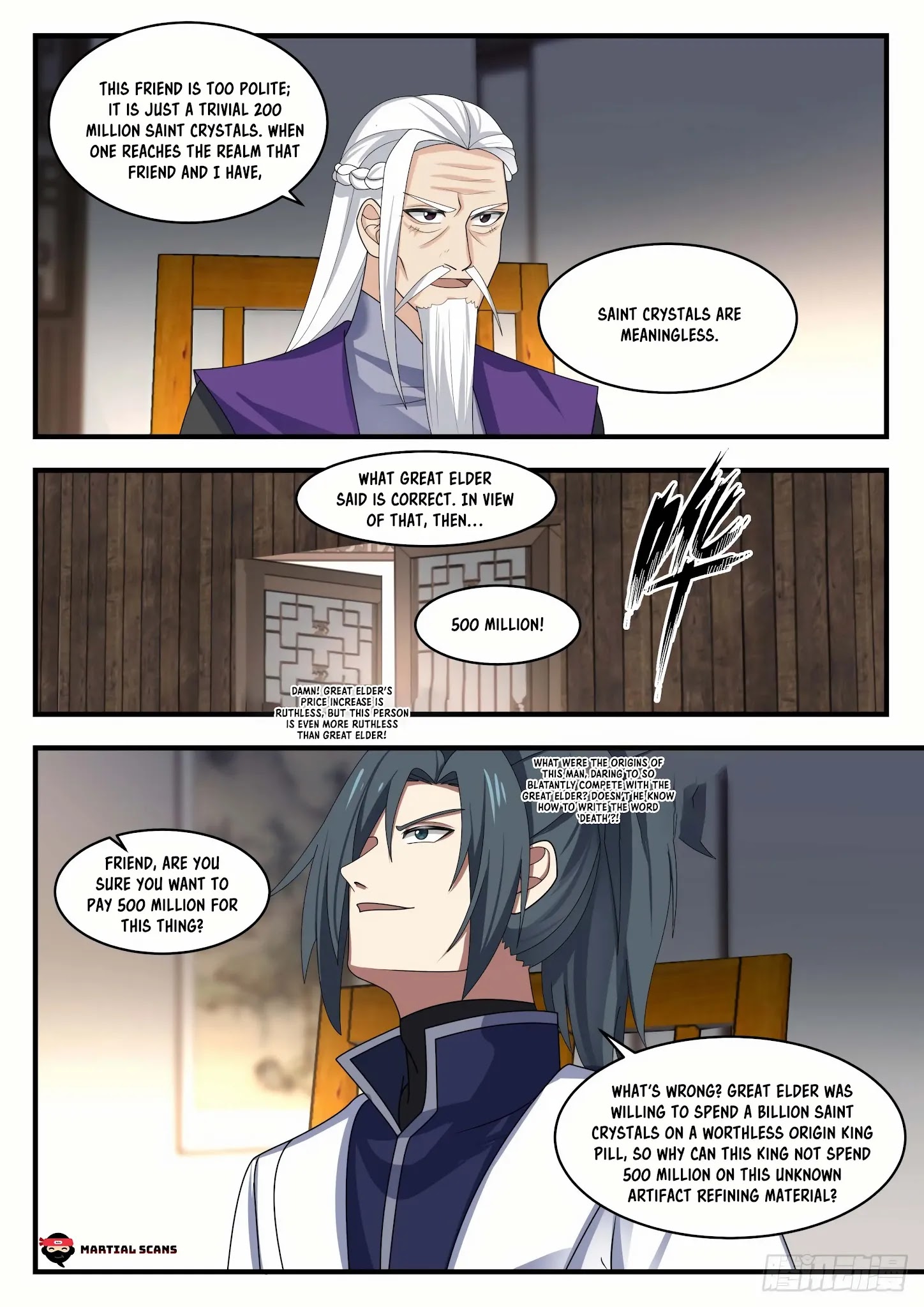 Martial Peak - Chapter 1513: Bidding