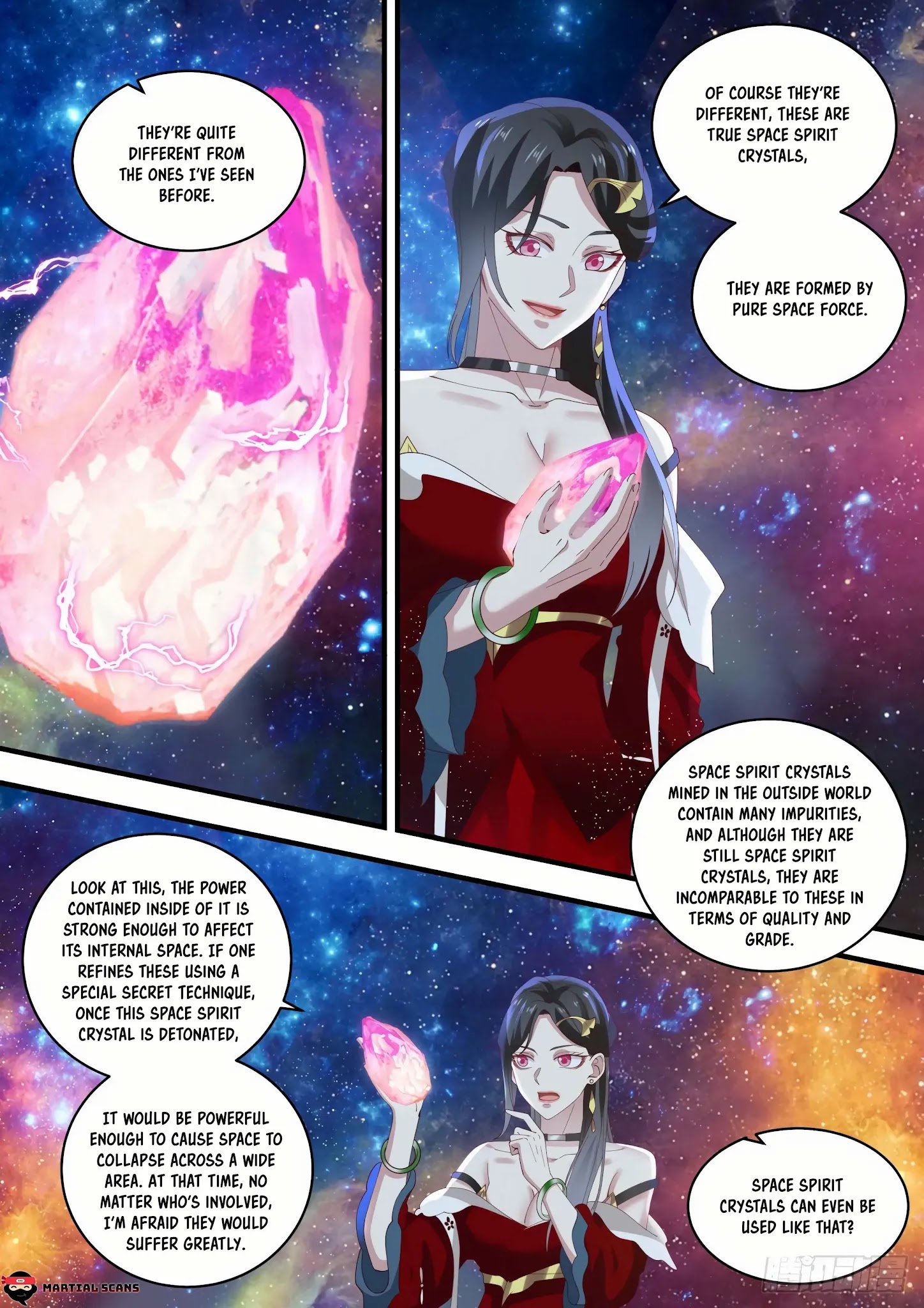 Martial Peak - Chapter 1459: True Space Spirit Crystals