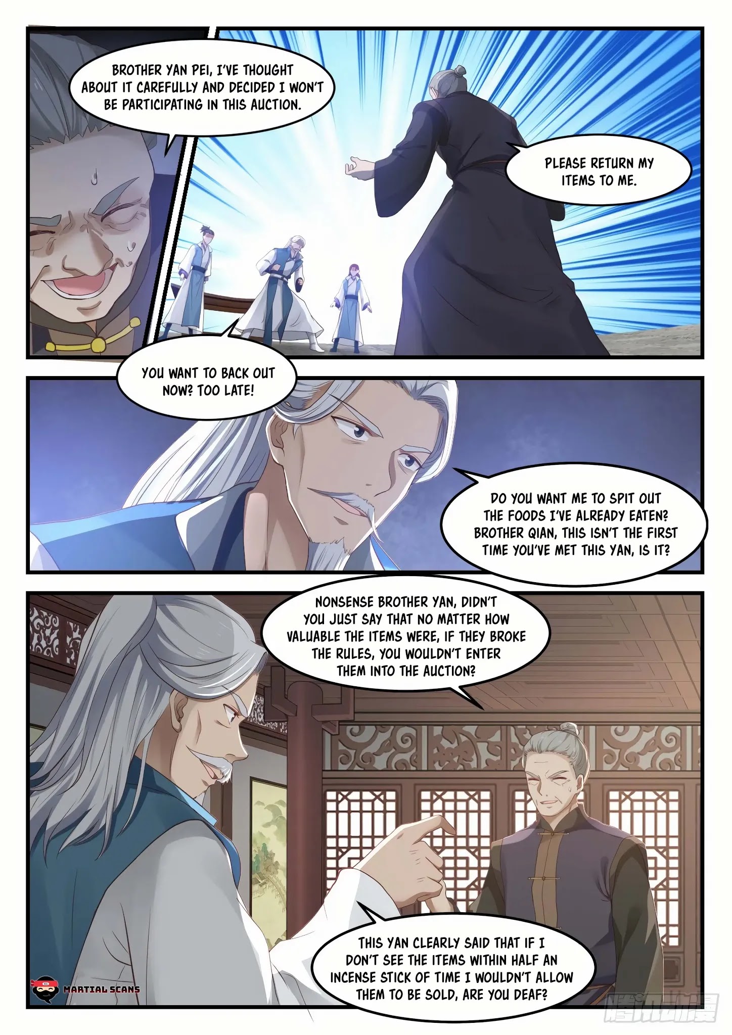 Martial Peak - Chapter 1050: What Mistake Did Disciple Make?