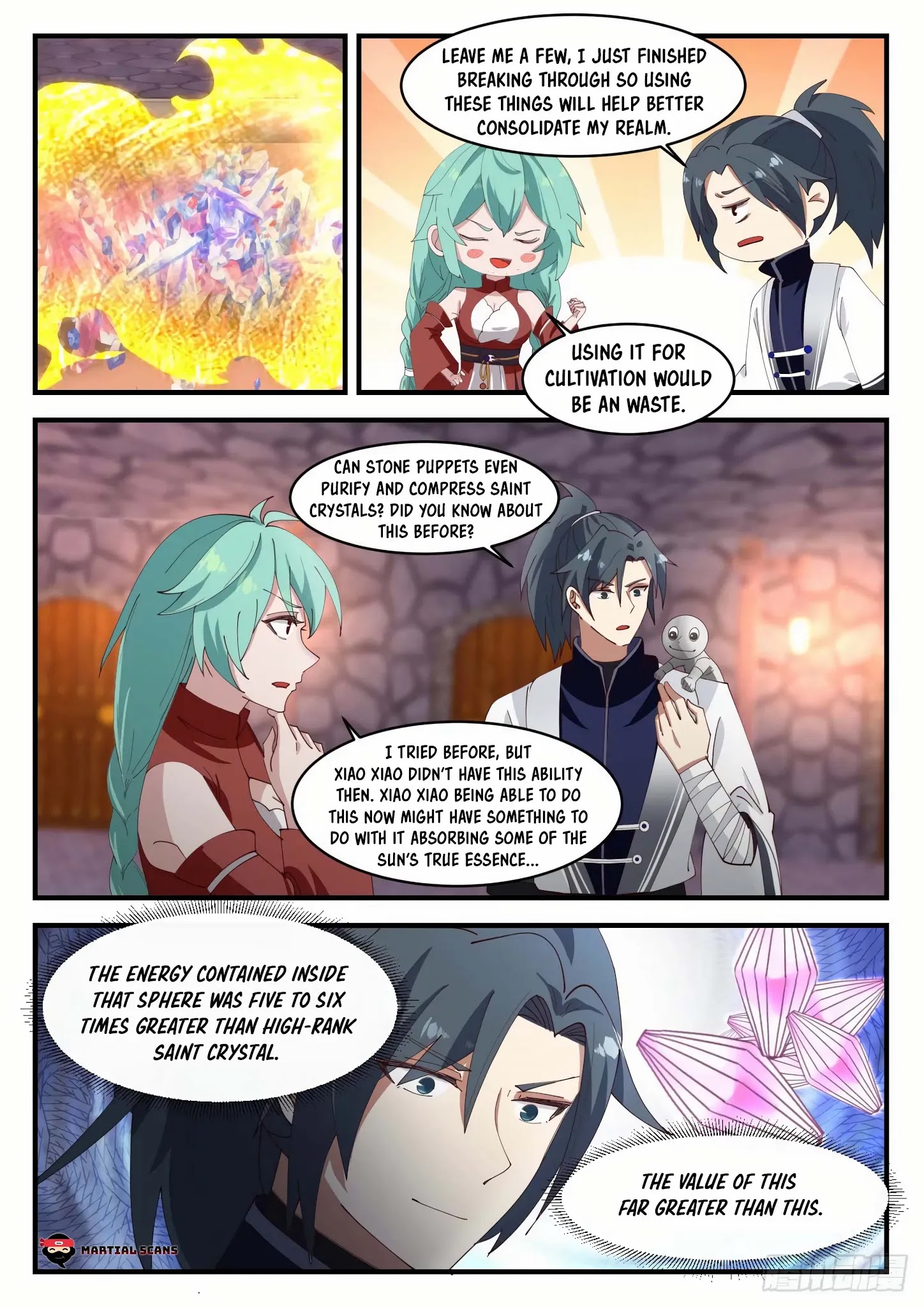 Martial Peak - Chapter 1229: Third-Order Saint King