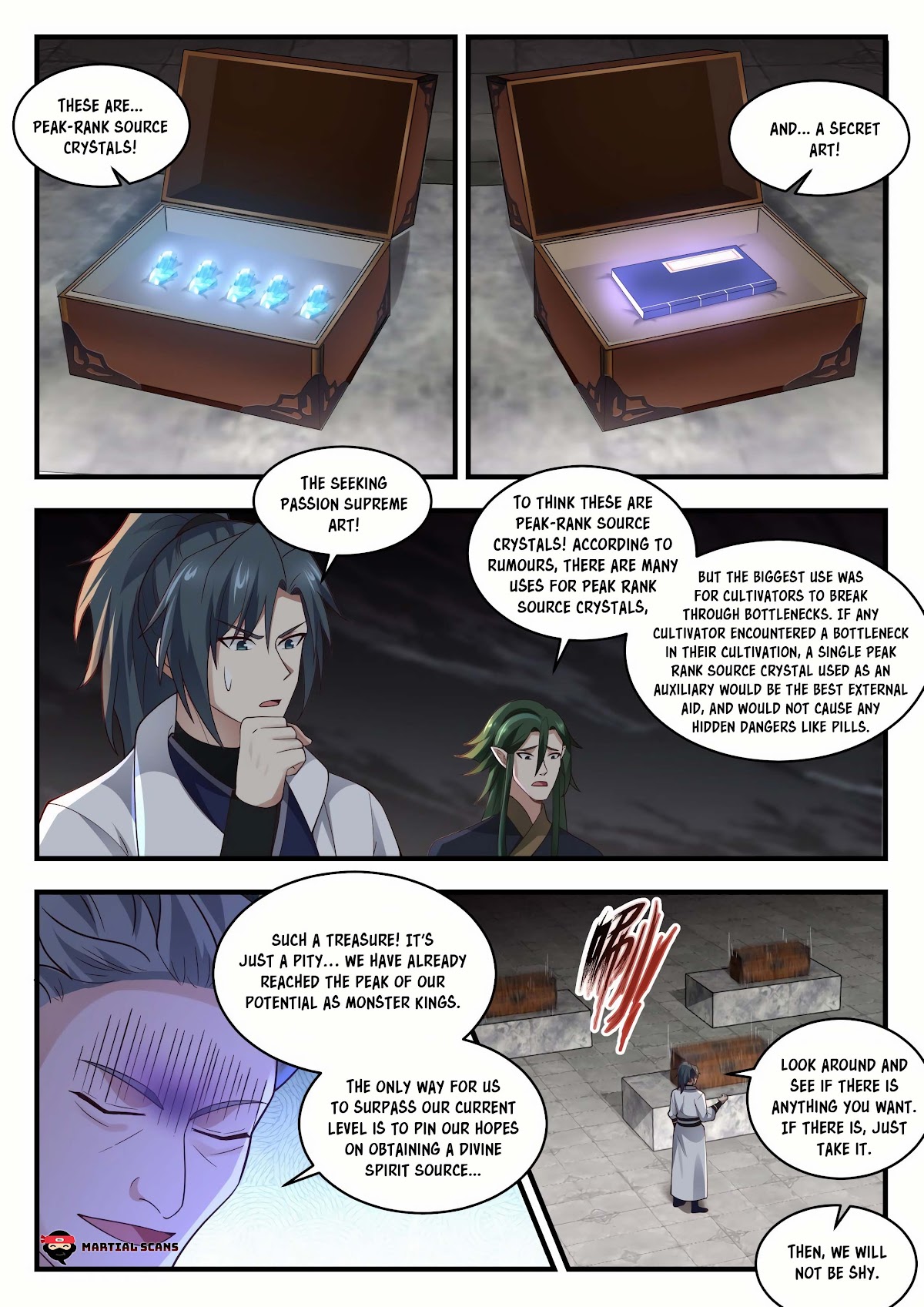 Martial Peak - Chapter 1941: Peak-Rank Sources Crystals