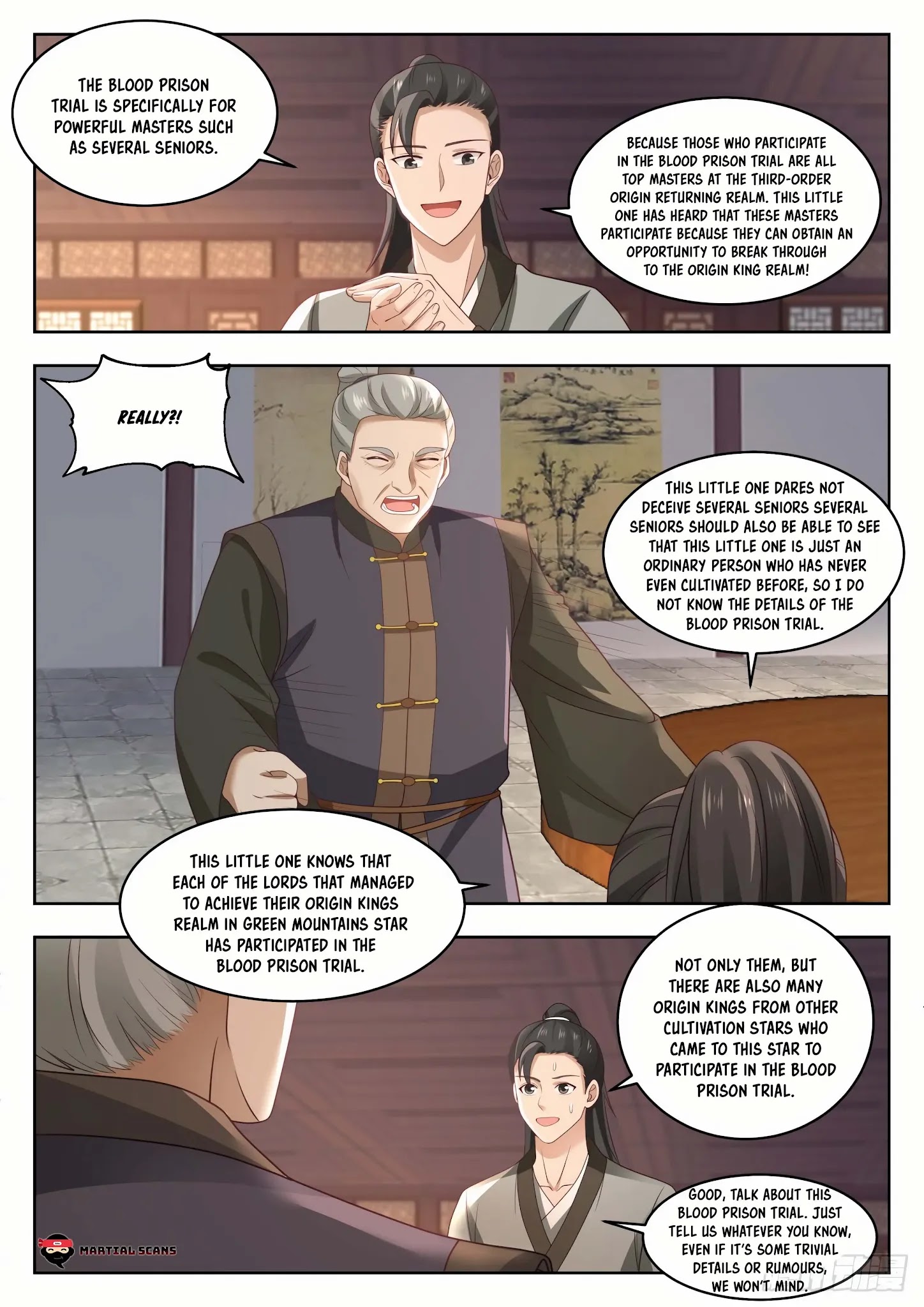 Martial Peak - Chapter 1364: Blood Prison Trial