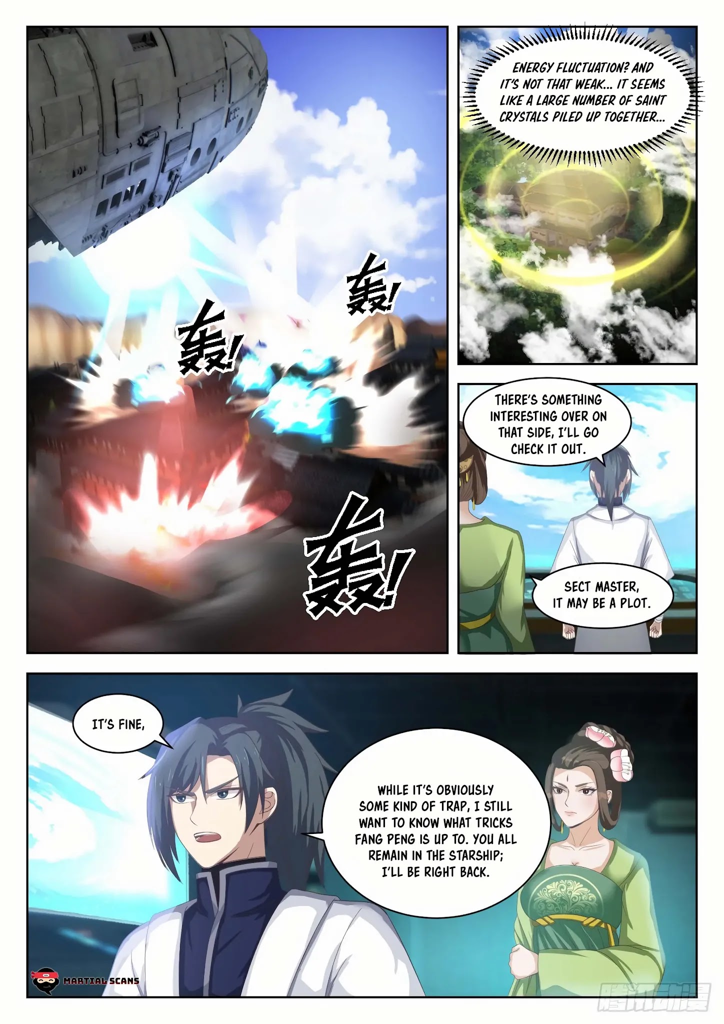 Martial Peak - Chapter 1349: Thunder Typhoon Canyon