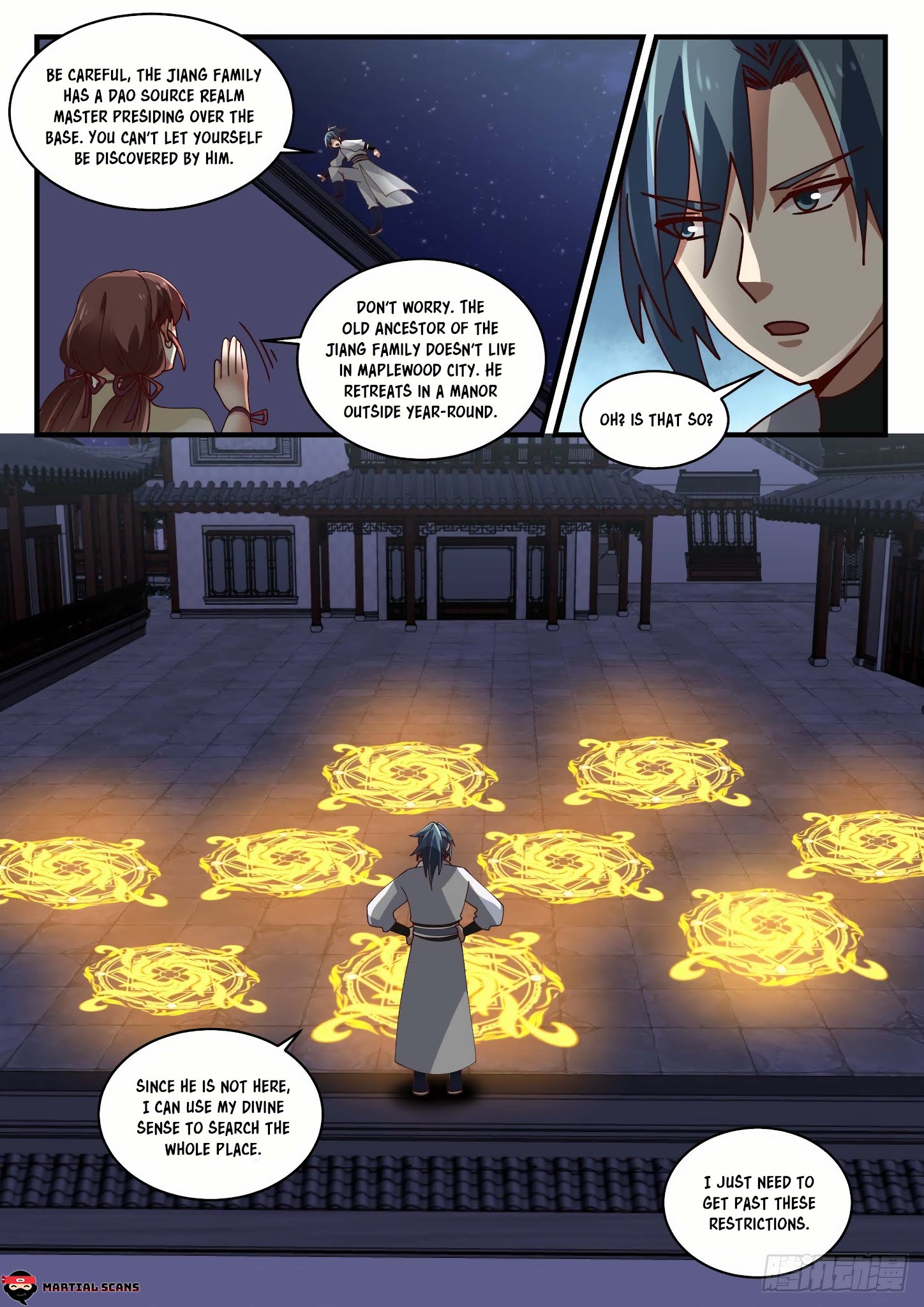 Martial Peak - Chapter 1656: Investigating The Jiang Family At Night