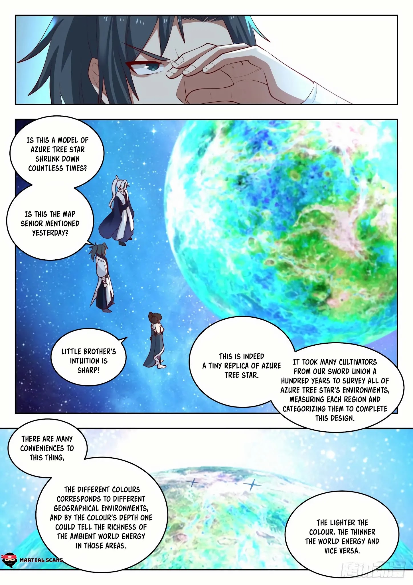 Martial Peak - Chapter 1449: Azure Tree Star