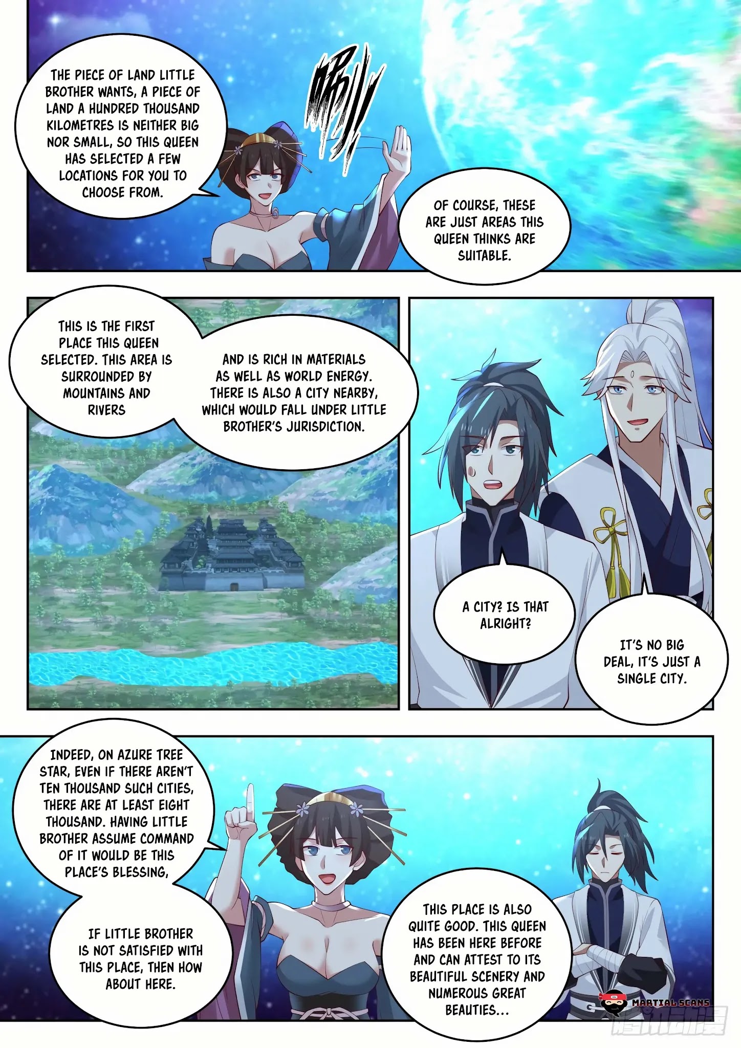 Martial Peak - Chapter 1449: Azure Tree Star