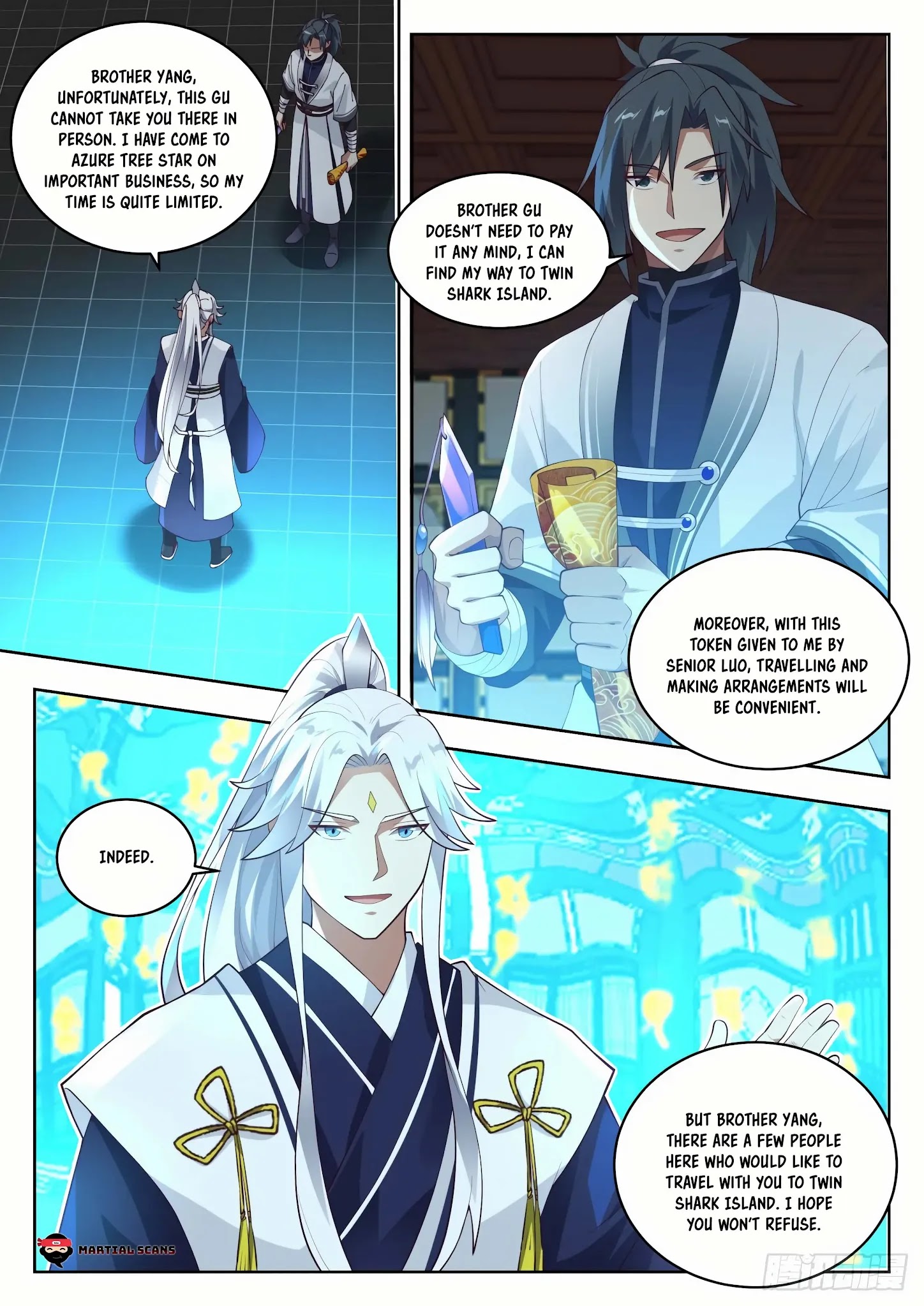 Martial Peak - Chapter 1449: Azure Tree Star