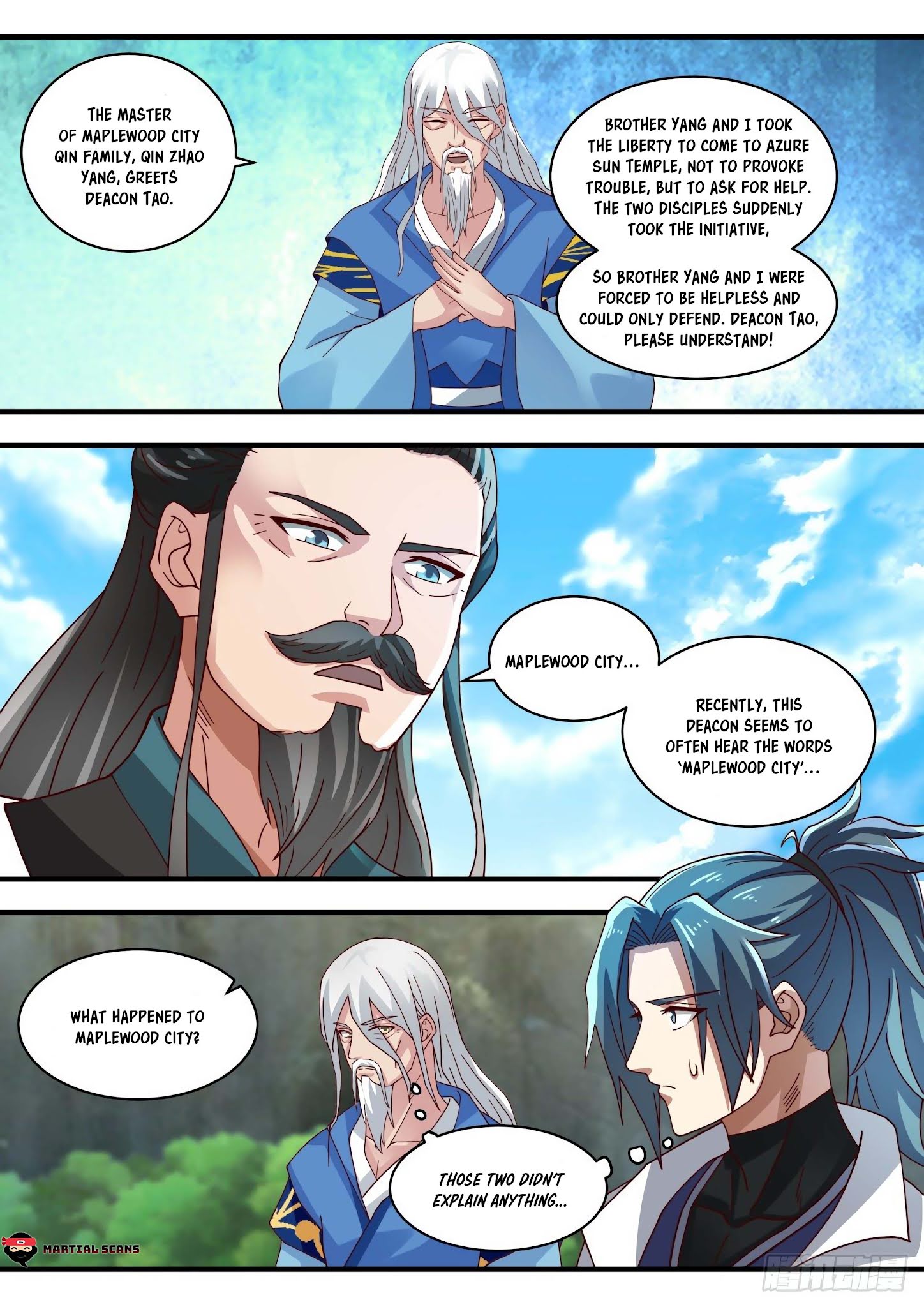 Martial Peak - Chapter 1711: Azure Sun Mountain Range