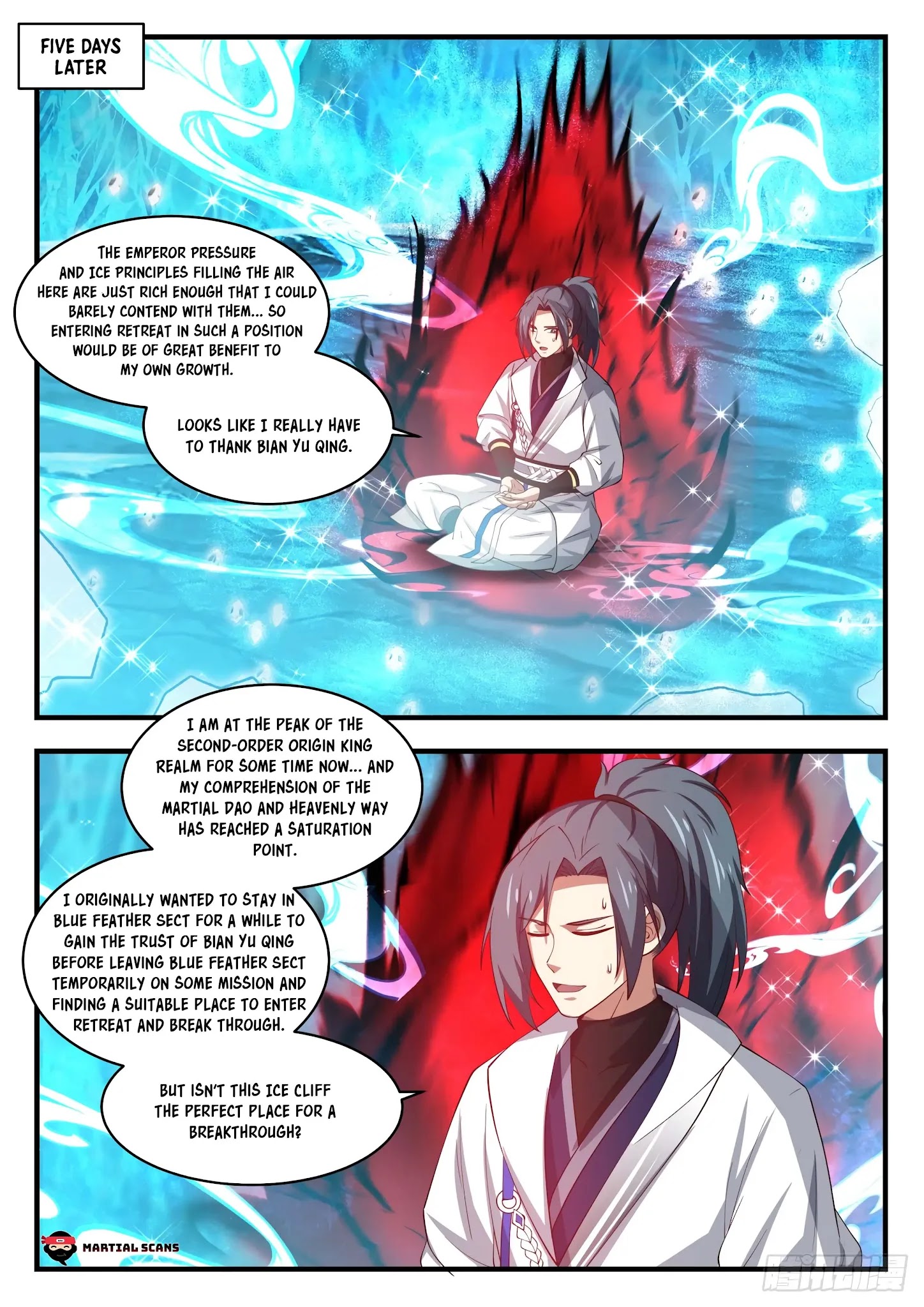 Martial Peak - Chapter 1568: Ice Cliff