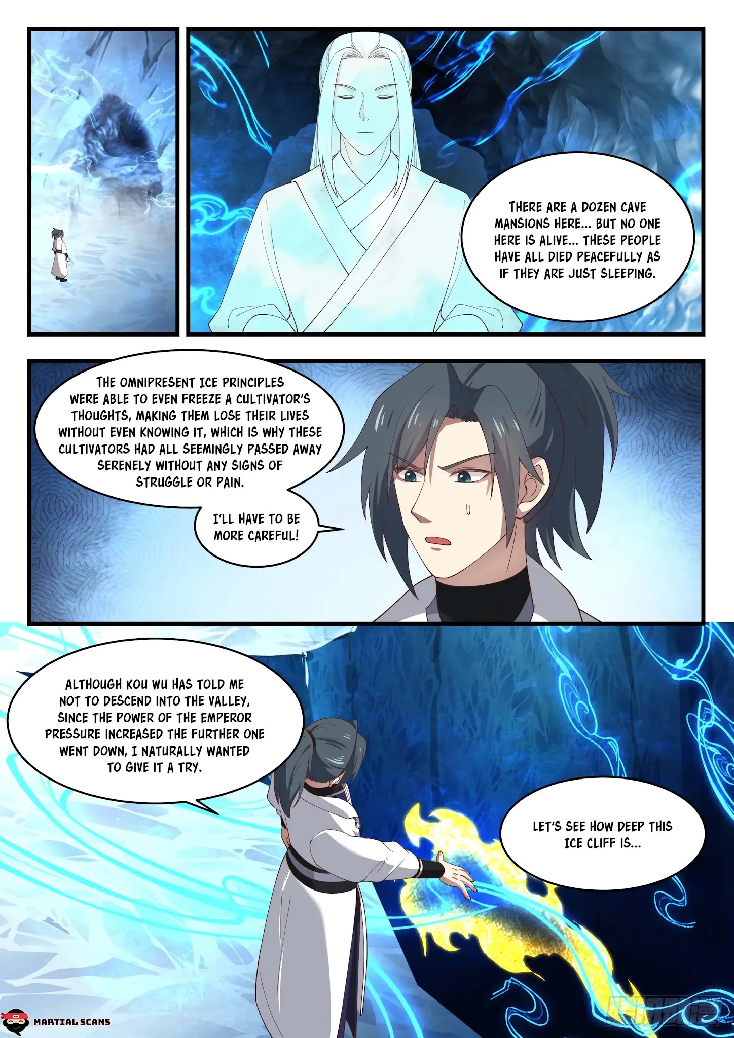 Martial Peak - Chapter 1568: Ice Cliff