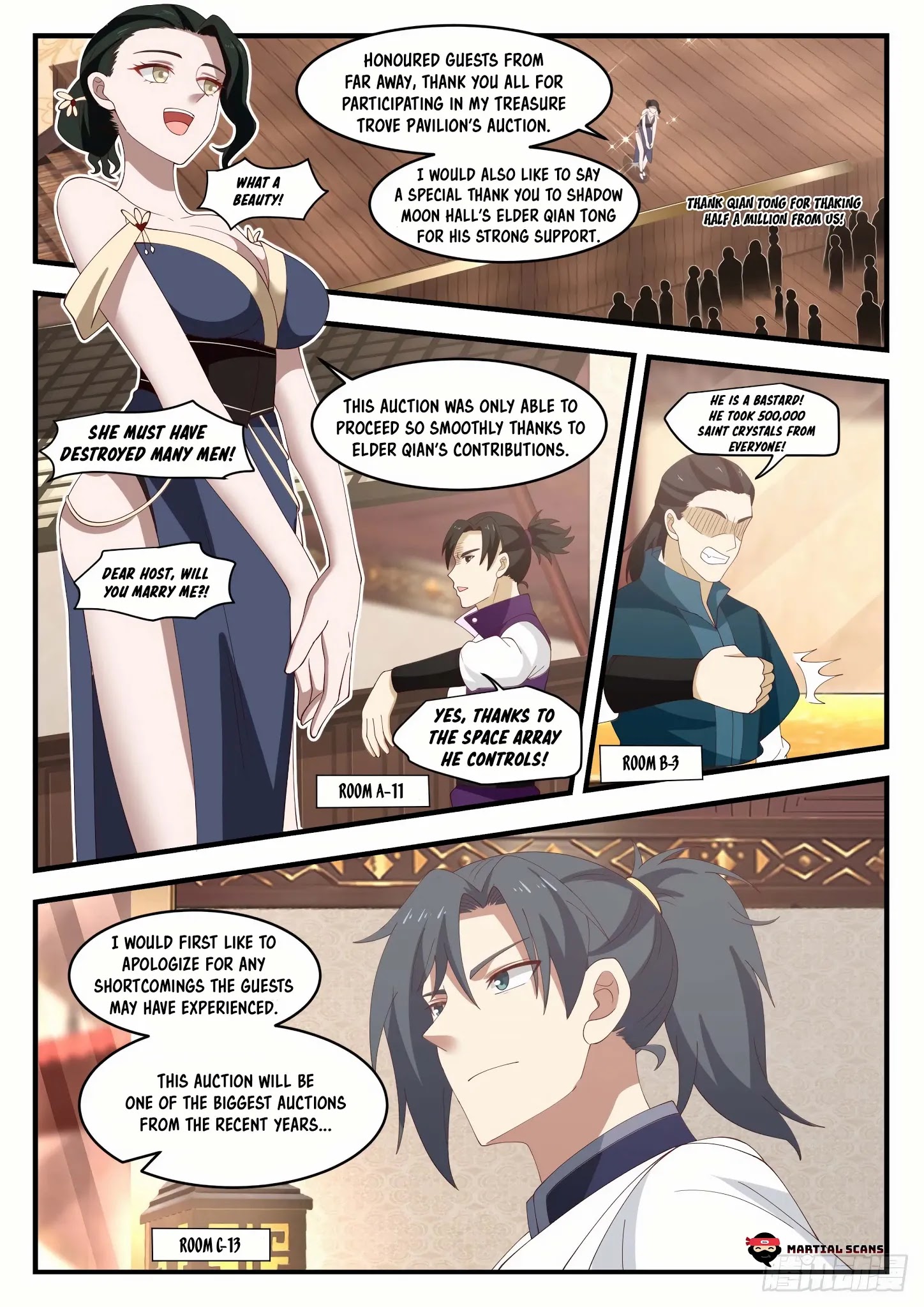 Martial Peak - Chapter 1052: A Special Thank To Elder Qian Tong