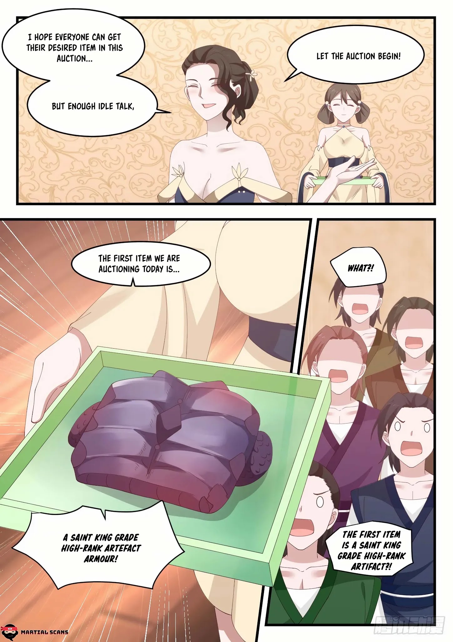 Martial Peak - Chapter 1052: A Special Thank To Elder Qian Tong