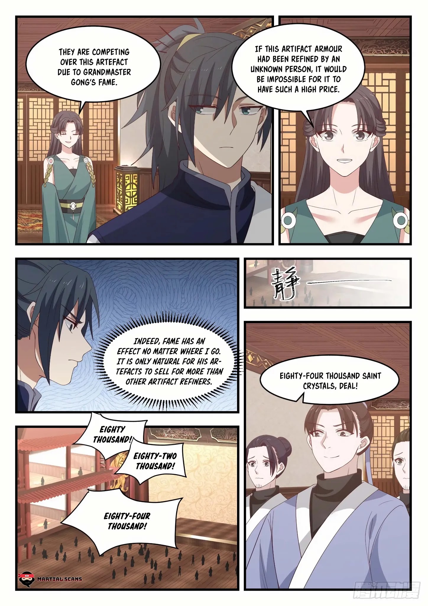 Martial Peak - Chapter 1052: A Special Thank To Elder Qian Tong