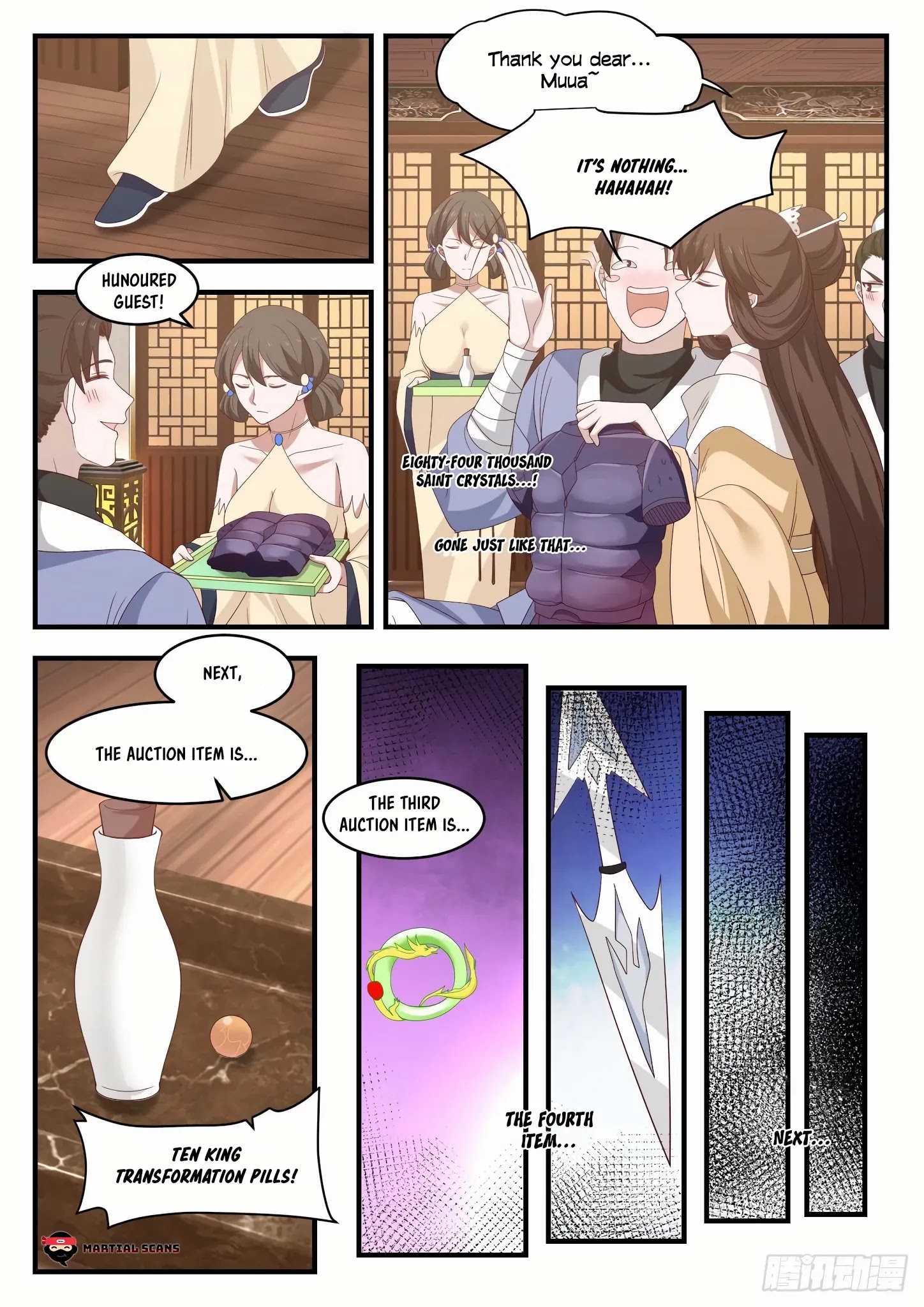 Martial Peak - Chapter 1052: A Special Thank To Elder Qian Tong