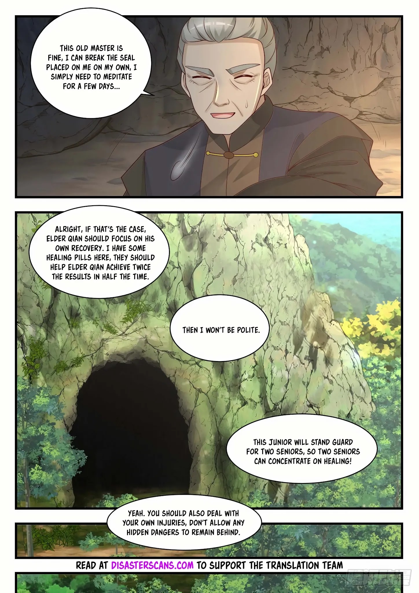 Martial Peak - Chapter 1343: Healing