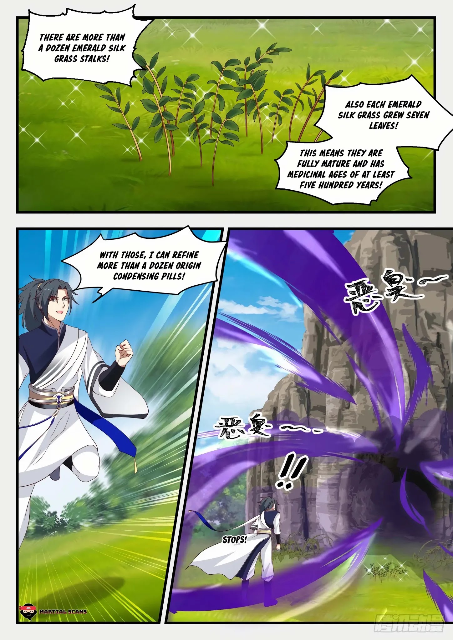 Martial Peak - Chapter 1088: Emerald Silk Grass