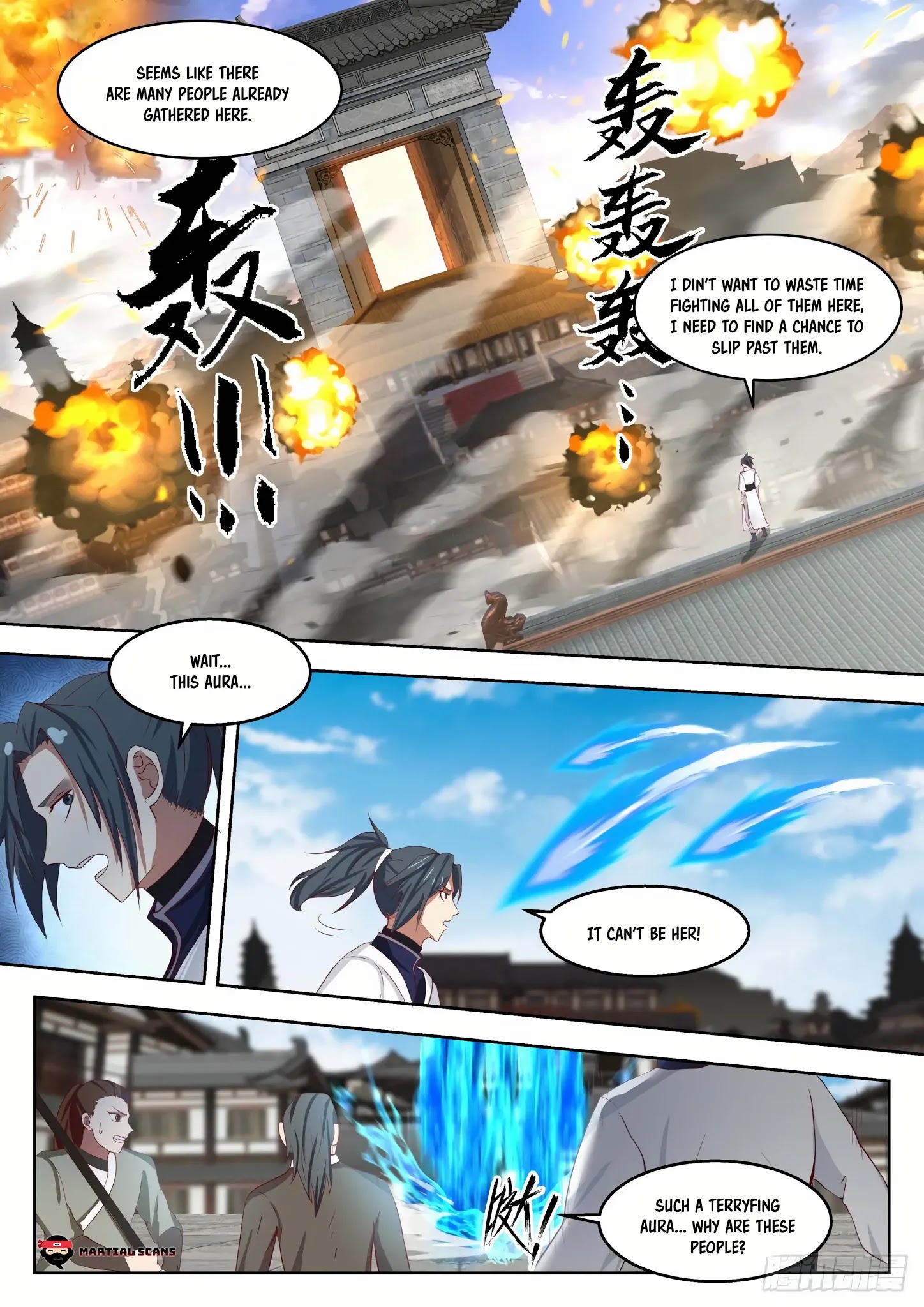 Martial Peak - Chapter 1316: Running Away