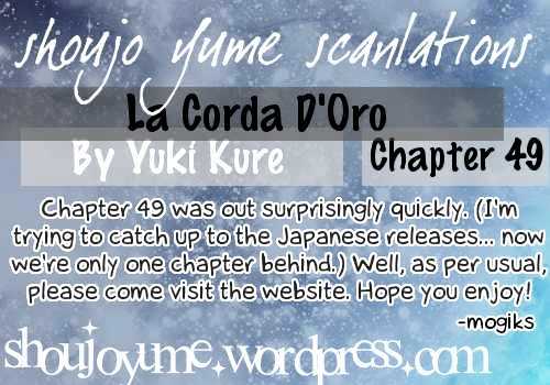 La Corda D'oro - Vol.11 Chapter 49 : Measure 49