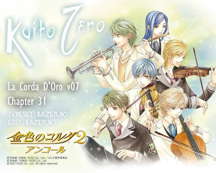 La Corda D'oro - Vol.7 Chapter 31 : Measure 31