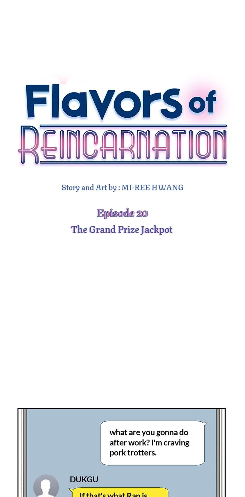 Flavors Of Reincarnation - Chapter 20