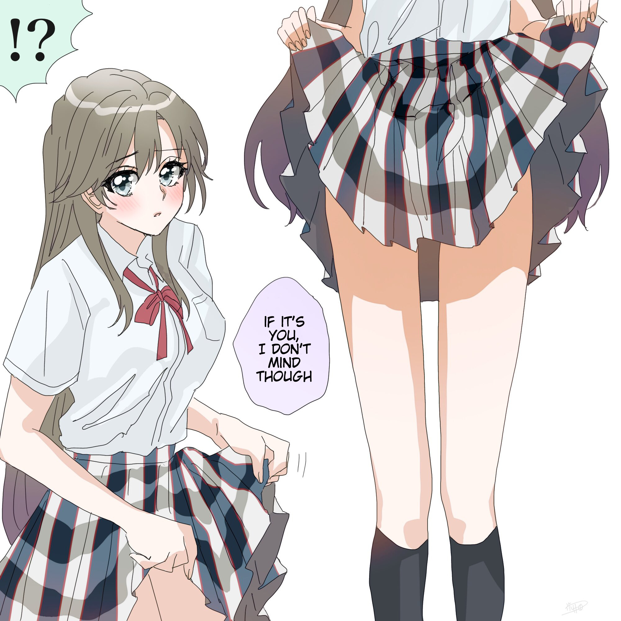 Hiratsu Cute, Shizu Cute! - Chapter 37: Under The Skirt Of Highschool Shizuka-Chan