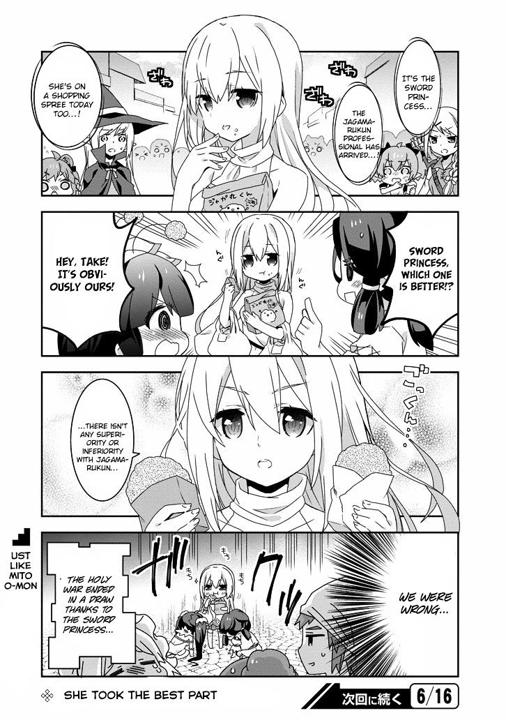 Dungeon Ni Deai O Motomeru No Wa Machigatte Iru Darou Ka 4-Koma - Kami-Sama No Nichijou - Chapter 16