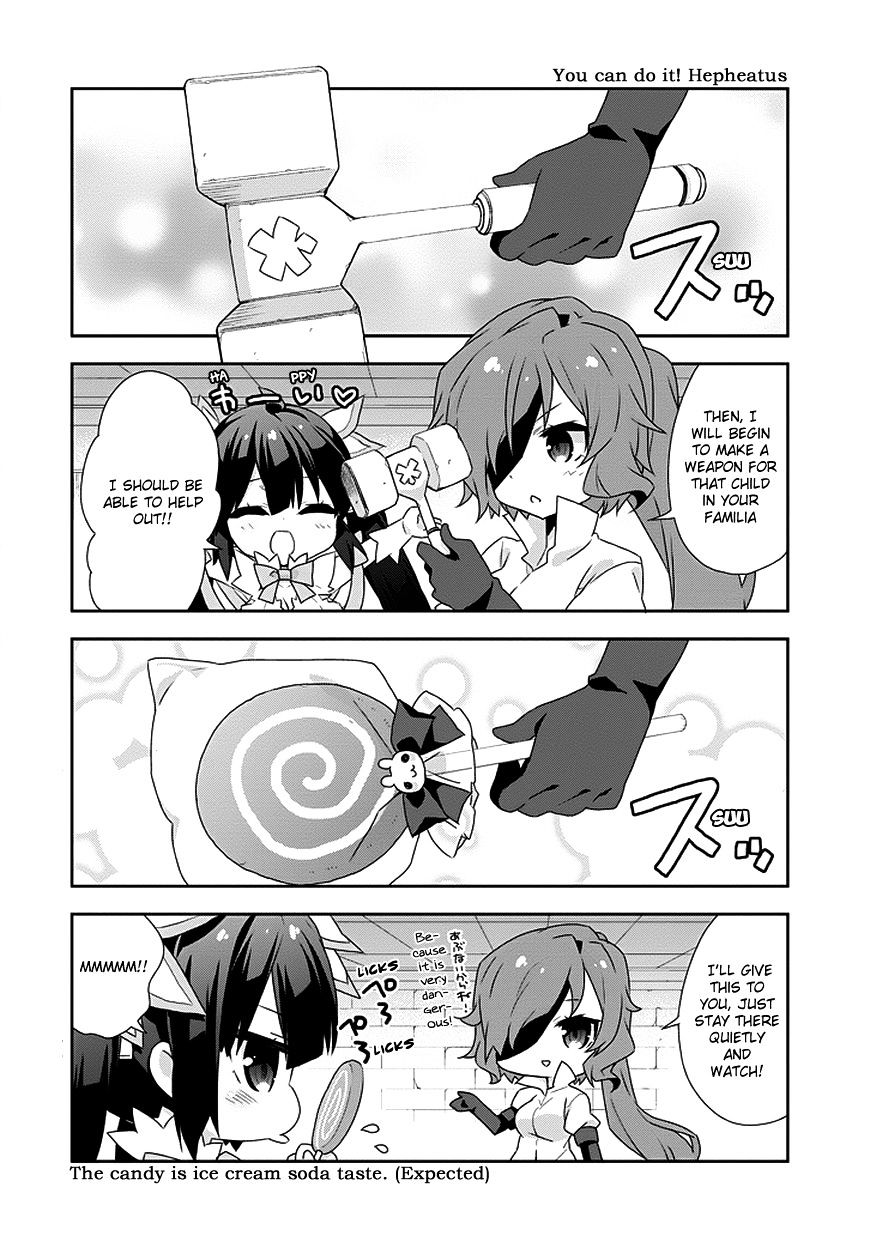 Dungeon Ni Deai O Motomeru No Wa Machigatte Iru Darou Ka 4-Koma - Kami-Sama No Nichijou - Chapter 5