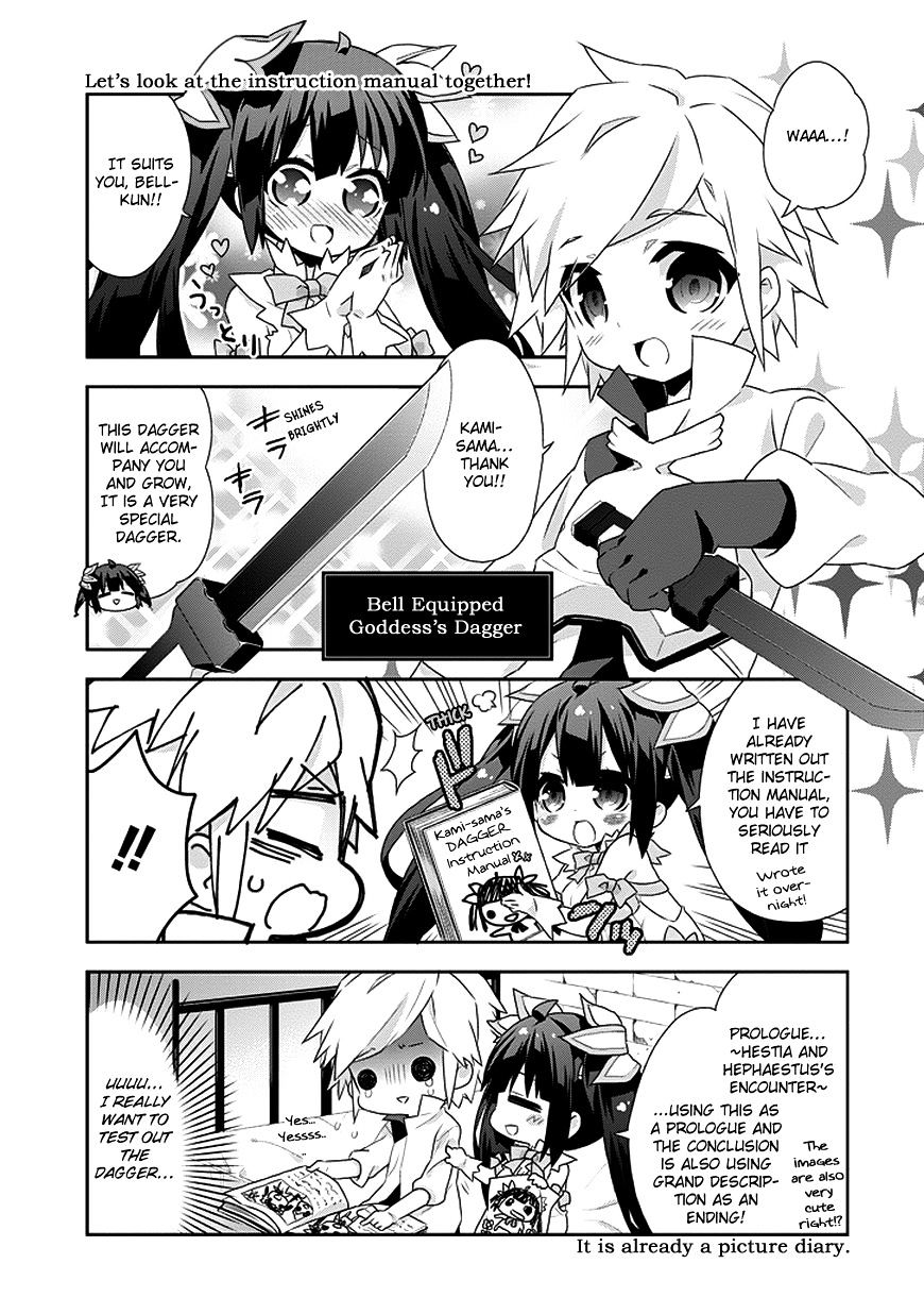 Dungeon Ni Deai O Motomeru No Wa Machigatte Iru Darou Ka 4-Koma - Kami-Sama No Nichijou - Chapter 5