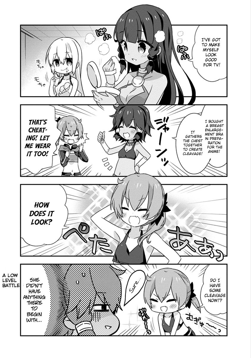 Dungeon Ni Deai O Motomeru No Wa Machigatte Iru Darou Ka 4-Koma - Kami-Sama No Nichijou - Chapter 30 : Step 16 (V2)