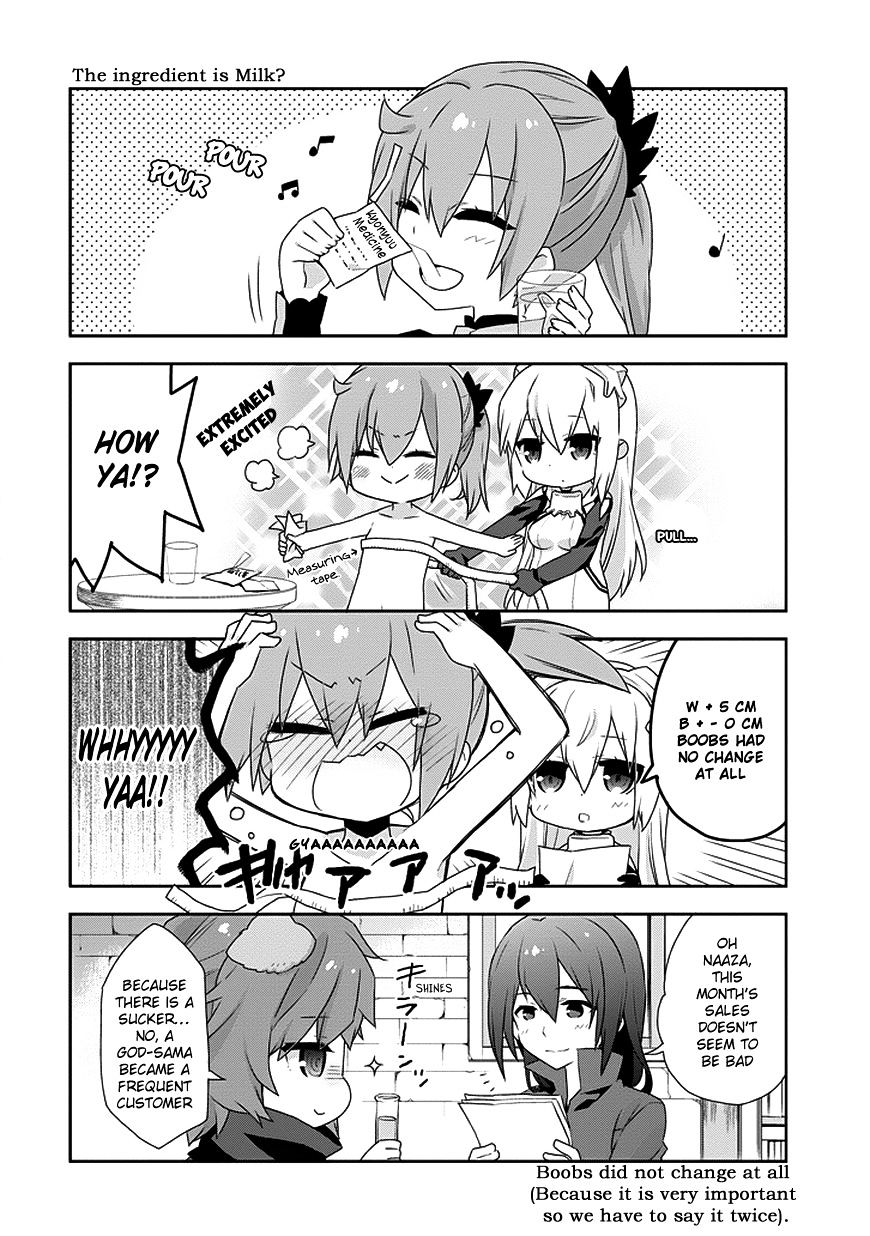 Dungeon Ni Deai O Motomeru No Wa Machigatte Iru Darou Ka 4-Koma - Kami-Sama No Nichijou - Chapter 4 : Dungeon Ni Deai O Motomeru No Wa Machigatte Iru Darou Ka 4-Koma - Kami-Sama No Nichijou Chapter 4