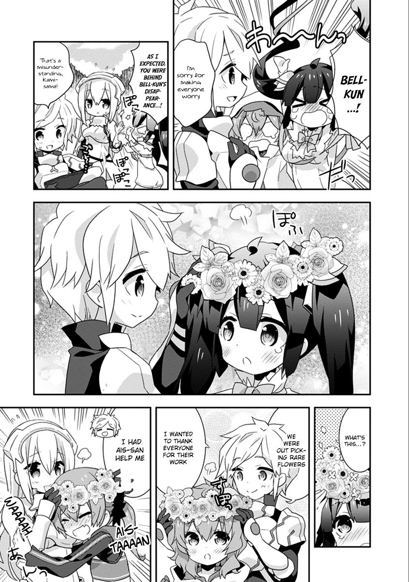 Dungeon Ni Deai O Motomeru No Wa Machigatte Iru Darou Ka 4-Koma - Kami-Sama No Nichijou - Chapter 33 : Step 19 (V2)