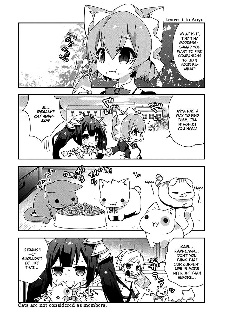 Dungeon Ni Deai O Motomeru No Wa Machigatte Iru Darou Ka 4-Koma - Kami-Sama No Nichijou - Chapter 7