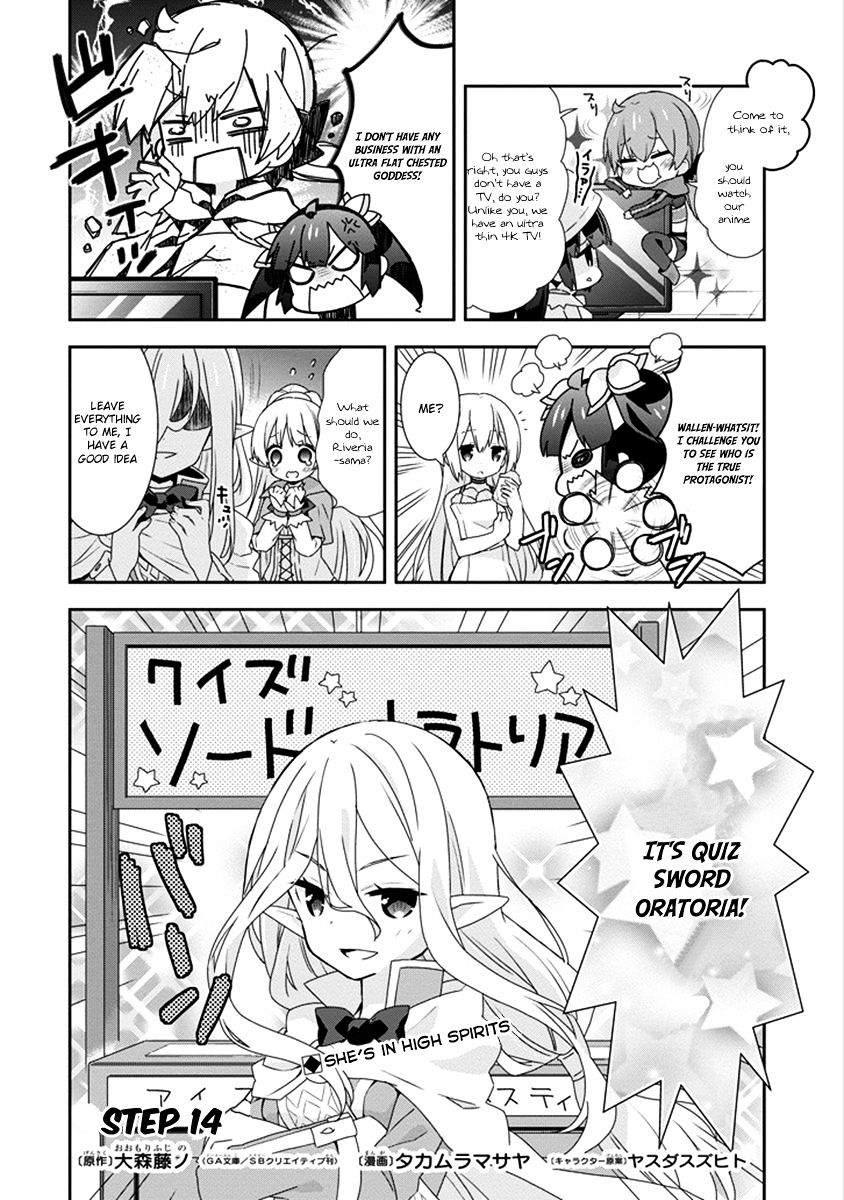 Dungeon Ni Deai O Motomeru No Wa Machigatte Iru Darou Ka 4-Koma - Kami-Sama No Nichijou - Chapter 28