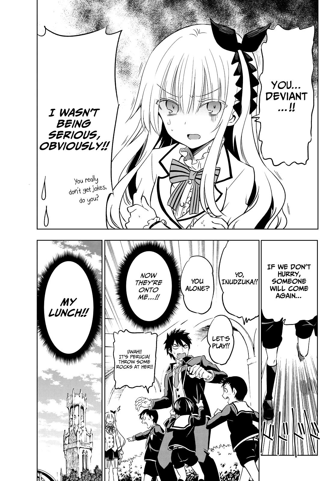 Kishuku Gakkou No Juliet - Vol.2 Chapter 8: Lunch And Juliet