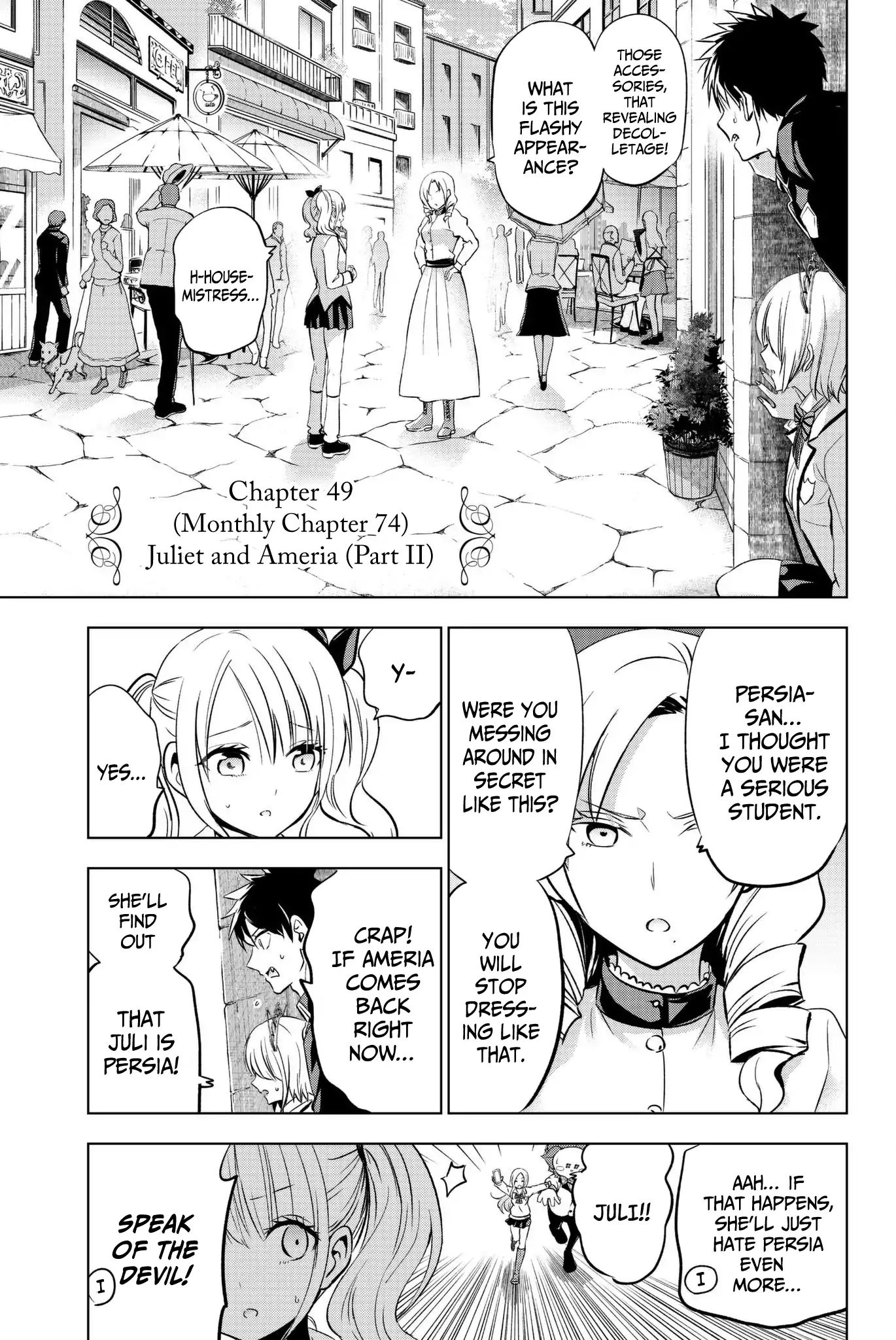 Kishuku Gakkou No Juliet - Vol.11 Chapter 74: Juliet And Ameria (Part Ii)