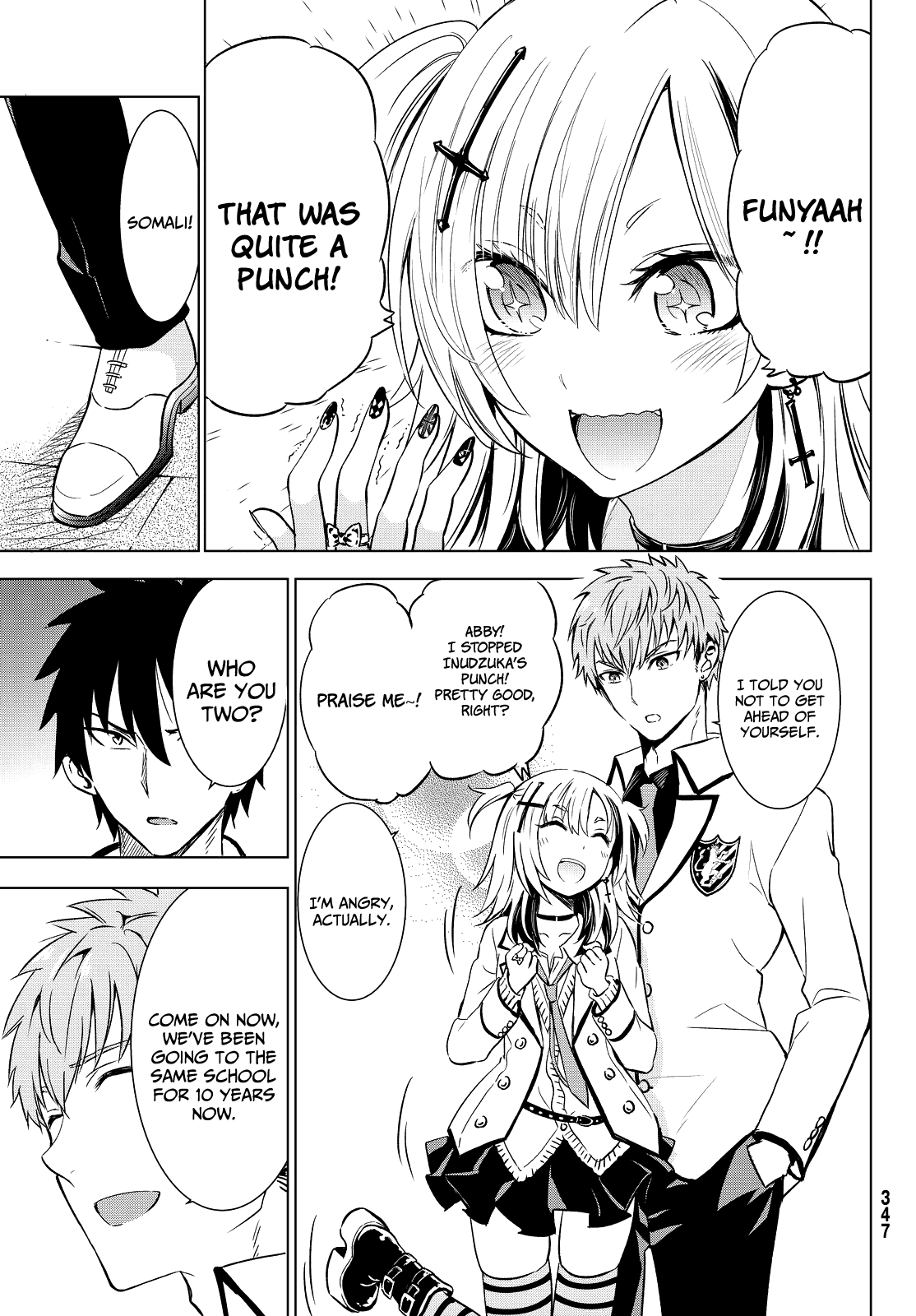 Kishuku Gakkou No Juliet - Vol.2 Chapter 9:  Inudzuka And Sports Festivals