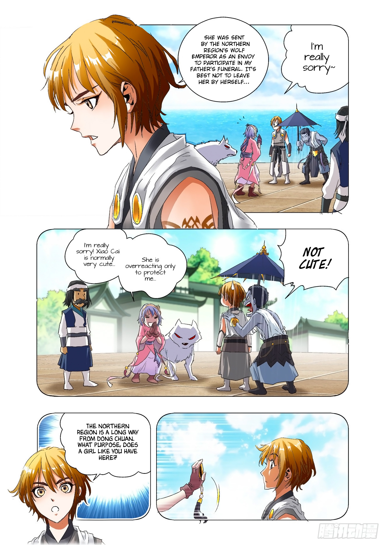 Battle Through The Heavens: Return Of The Beasts - Chapter 3.1: Wolf Girl Xiao Zhao