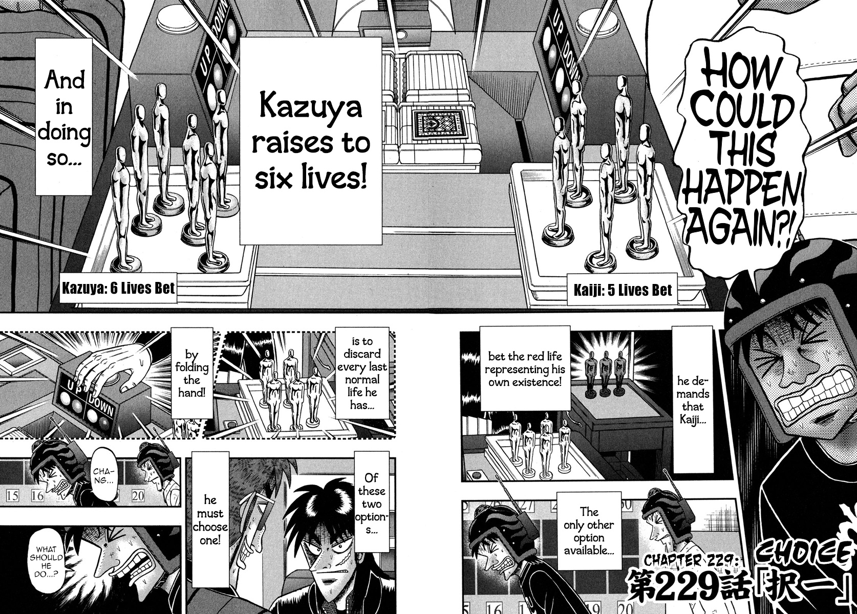 Tobaku Datenroku Kaiji - One Poker Hen - Chapter 229