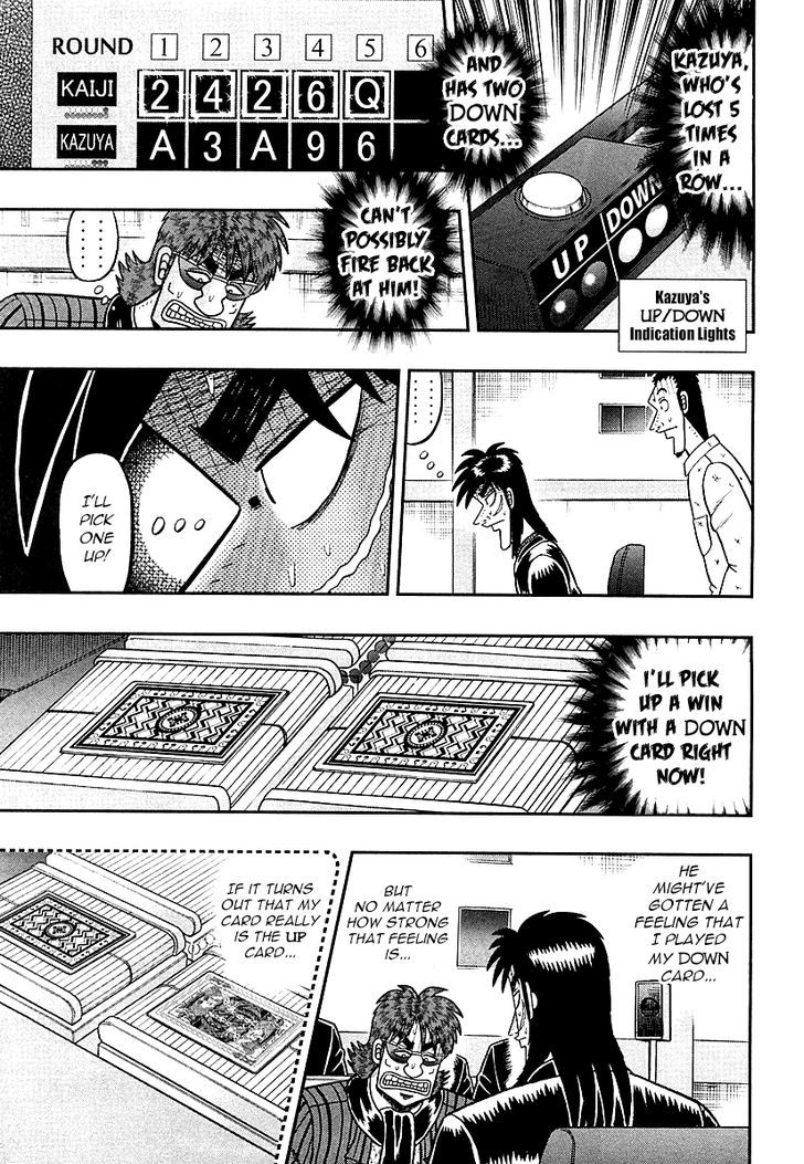 Tobaku Datenroku Kaiji - One Poker Hen - Chapter 119 : Sudden